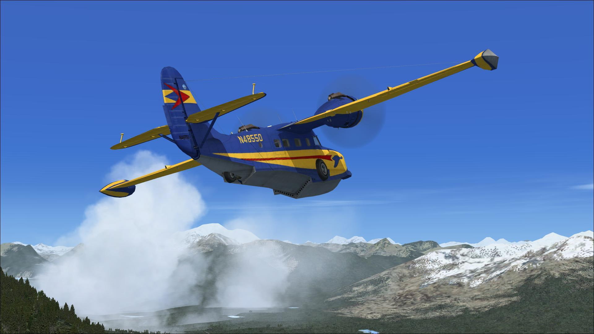 grumman, plane, aircraft, 1080P, antique, aircraft planes, commercial, goose, HD Wallpaper