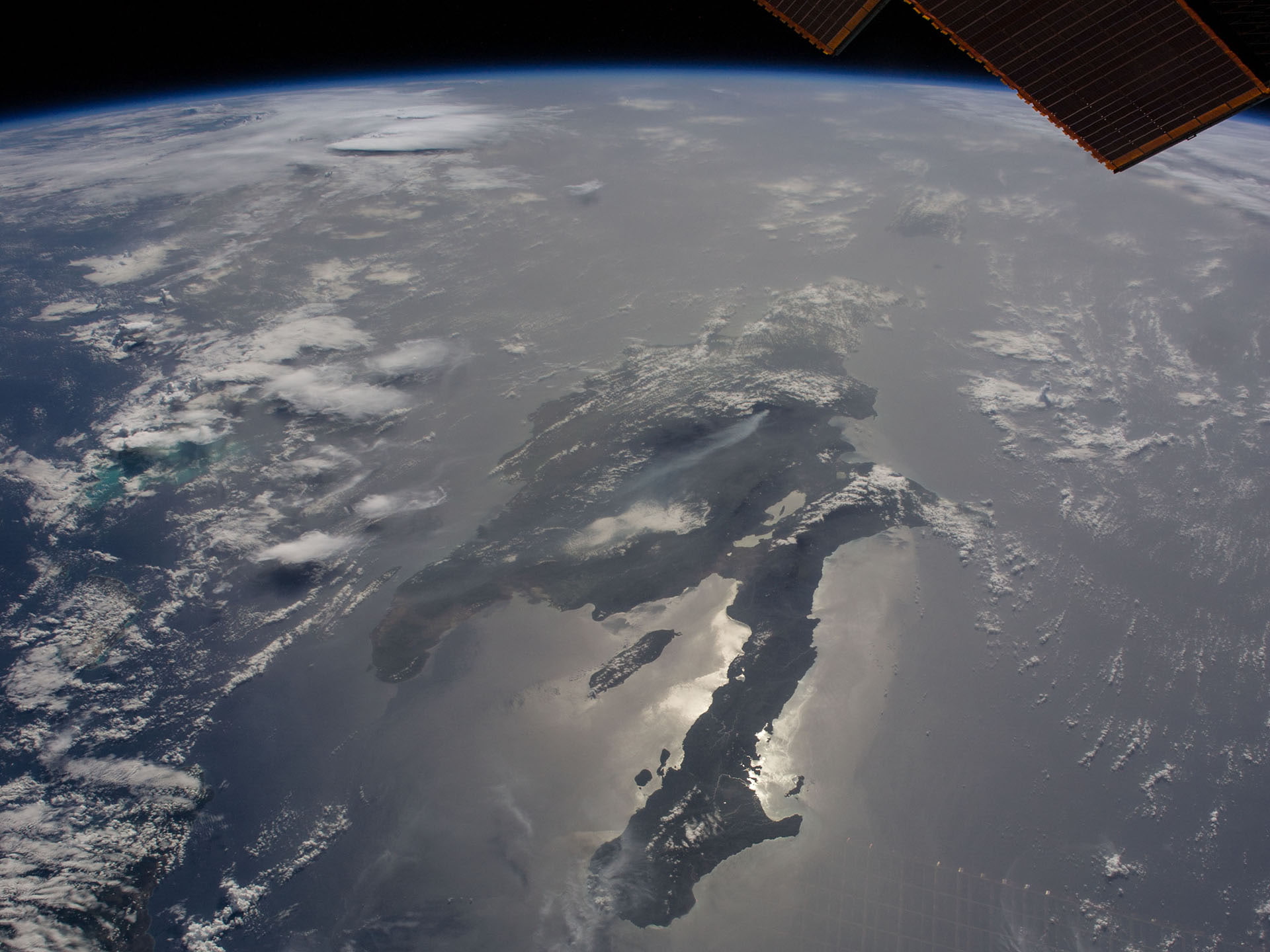 1080P, space, satellite, brown, earth, hd, planet, HD Wallpaper