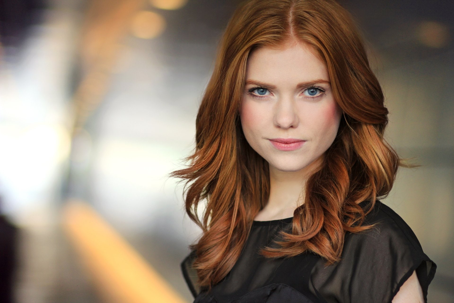 American, 1080P, Megan West, Redhead, Actress, Blue Eyes, Celebrity, HD Wallpaper