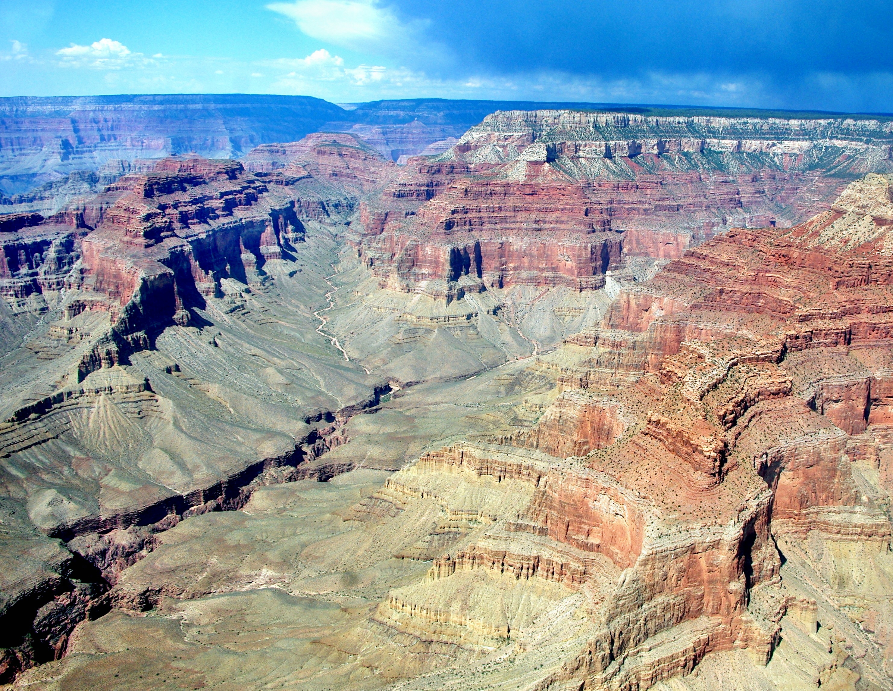nature, tranquility, rock formation, formation, south Rim, dramatic landscape, west - Direction, majestic, eroded, sandstone, grand Canyon National Park, HD Wallpaper