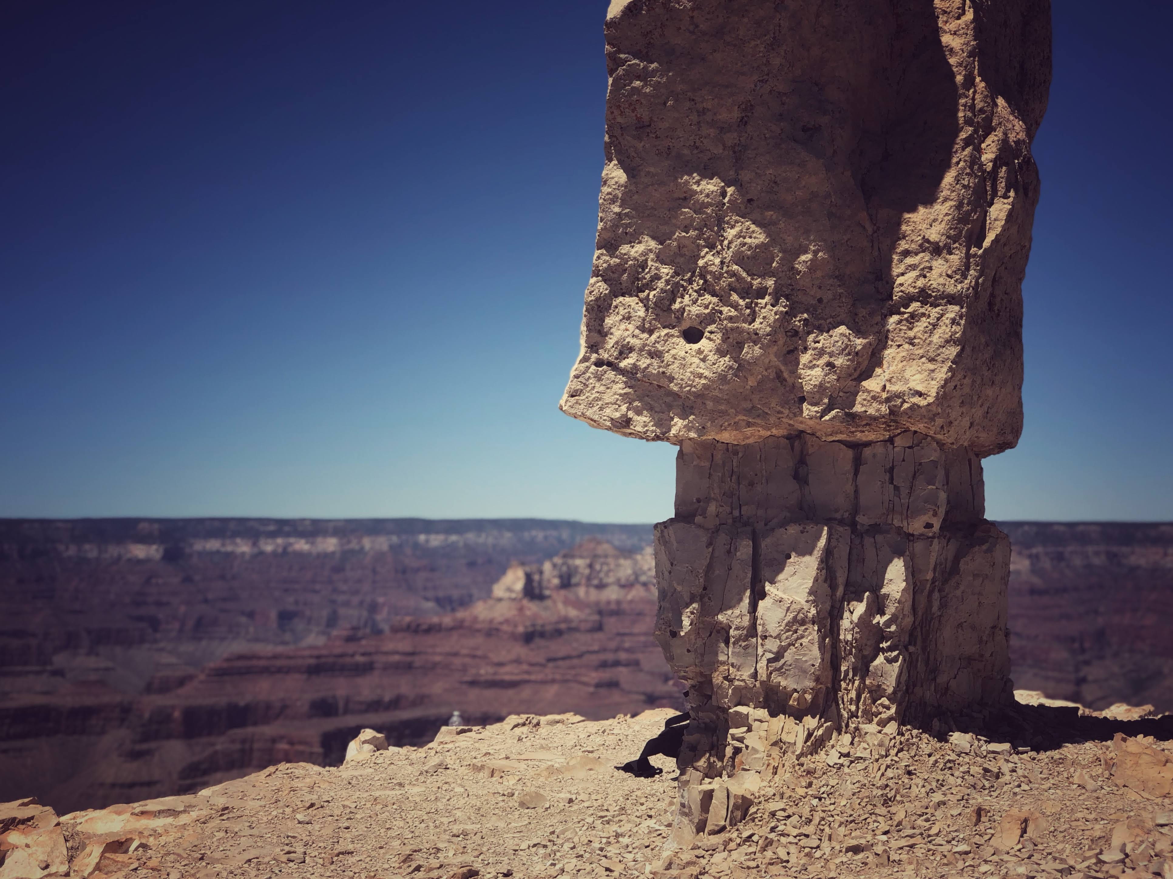 landscape, arizona, grand canyon village, environment, day, beauty in nature, travel destinations, tranquil scene, land, south rim, ground, sky, rock formations, HD Wallpaper