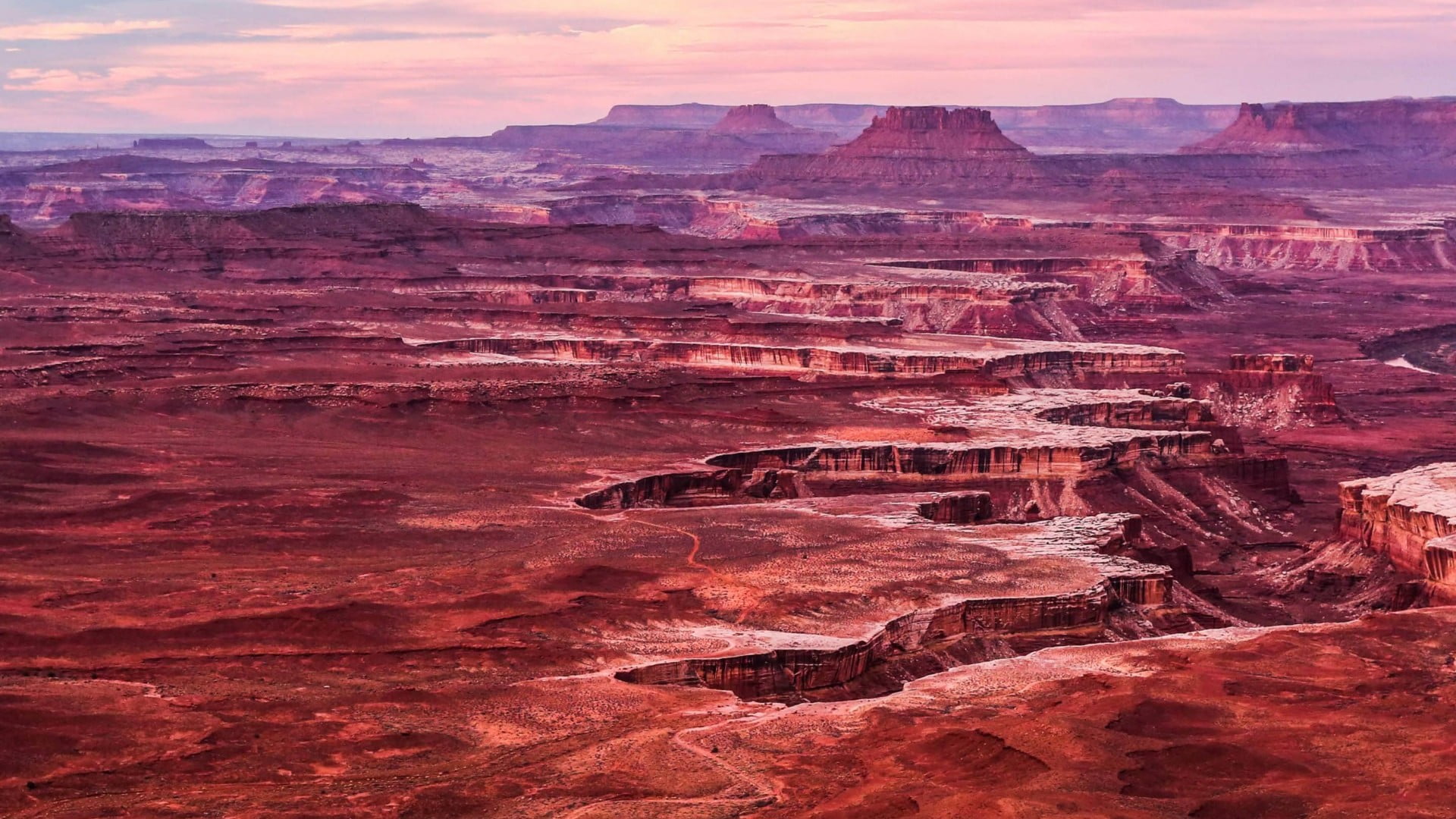 solid, remote, non-urban scene, sky, rock formation, outdoors, travel, formation, butte, united states, eroded, sandstone, sunset, geology, physical geography, HD Wallpaper
