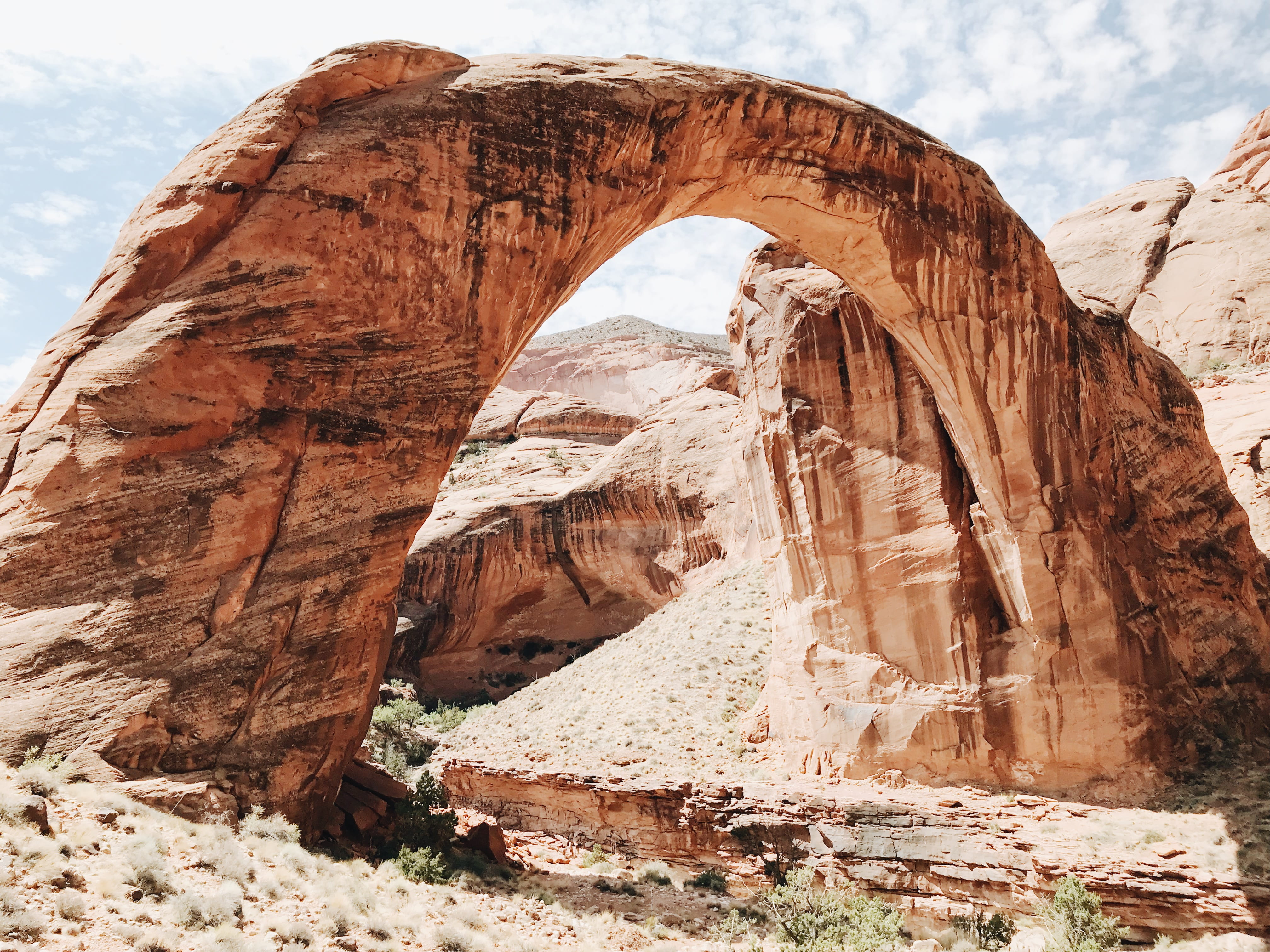 architecture, cloud - sky, canyon, day, climate, natural arch, non-urban scene, monastery, rock formation, mesa, valley, travel destinations, eroded, archaeology, HD Wallpaper