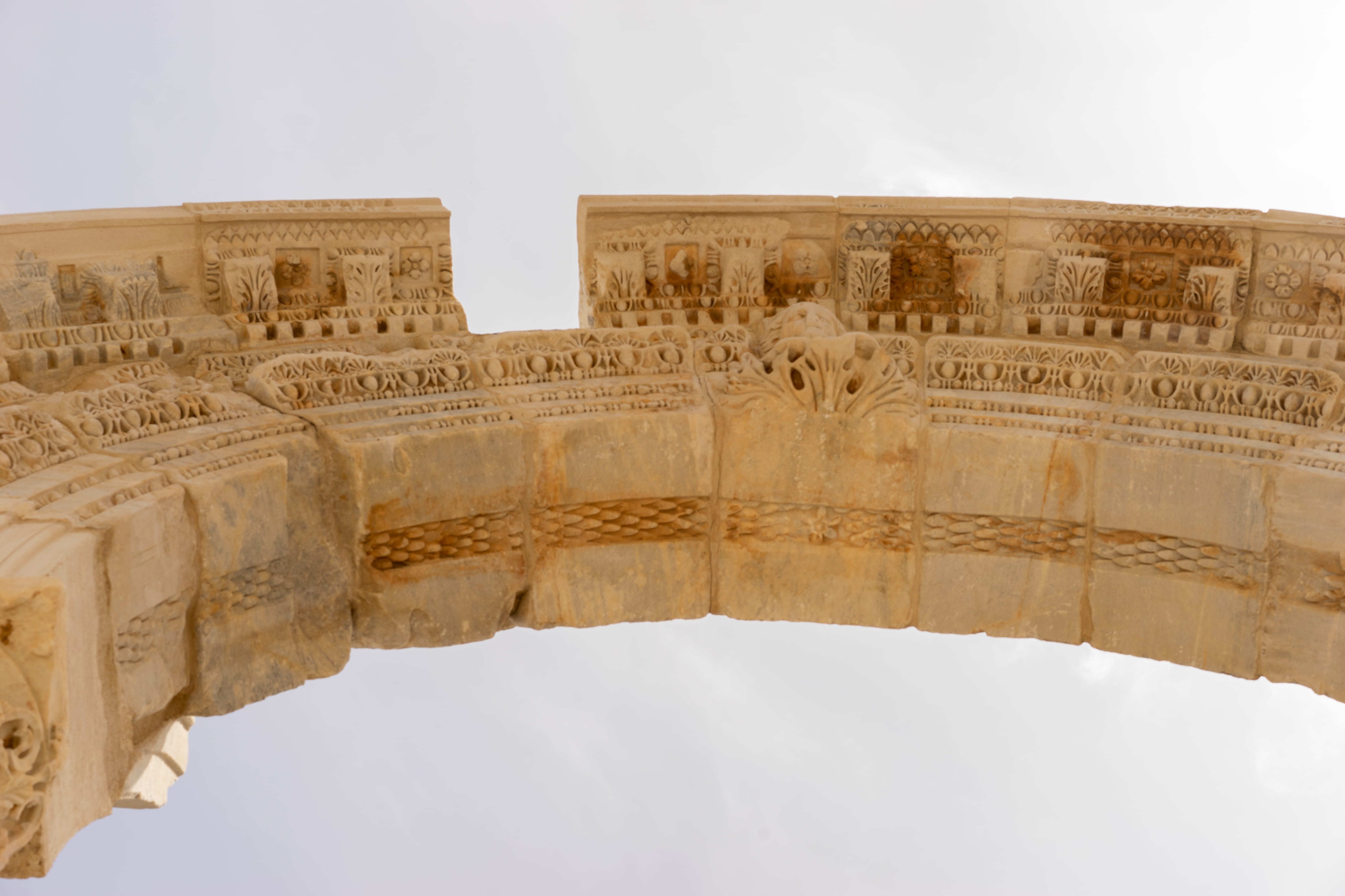 ruins, arched, fort, old, pyramid, 5K, wall, obelisk, ephesus, ornate, day, travel, arch, decor, outdoors, roman, brown, castle, sky, archaeology, wooden, HD Wallpaper