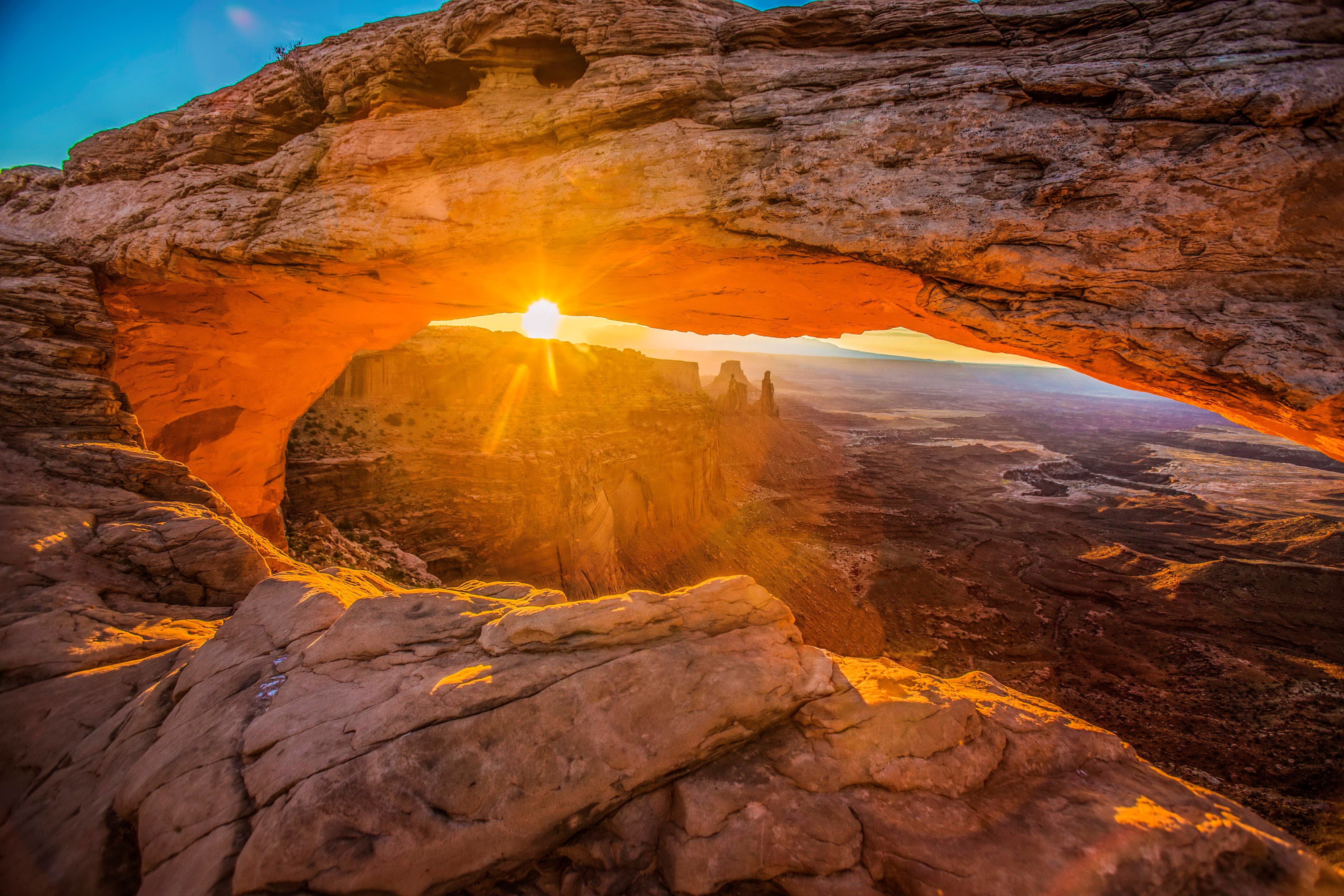 4K, mesa arch, HD Wallpaper