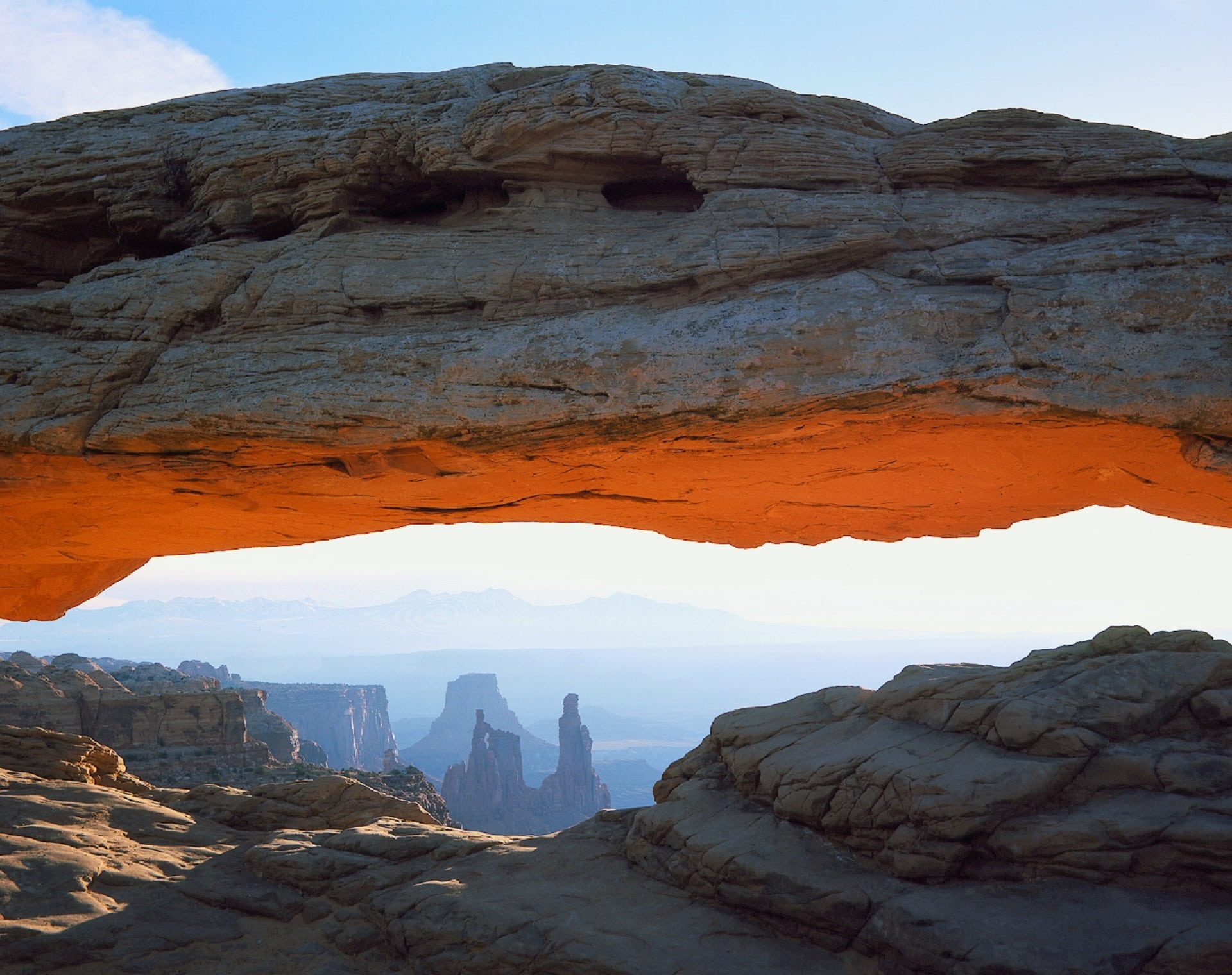rock, brown, lifestyles, men, canyonlands national park, rock - object, geology, scenic, climate, mountain, daytime, erosion, blue, formation, solid, scenics - nature, HD Wallpaper