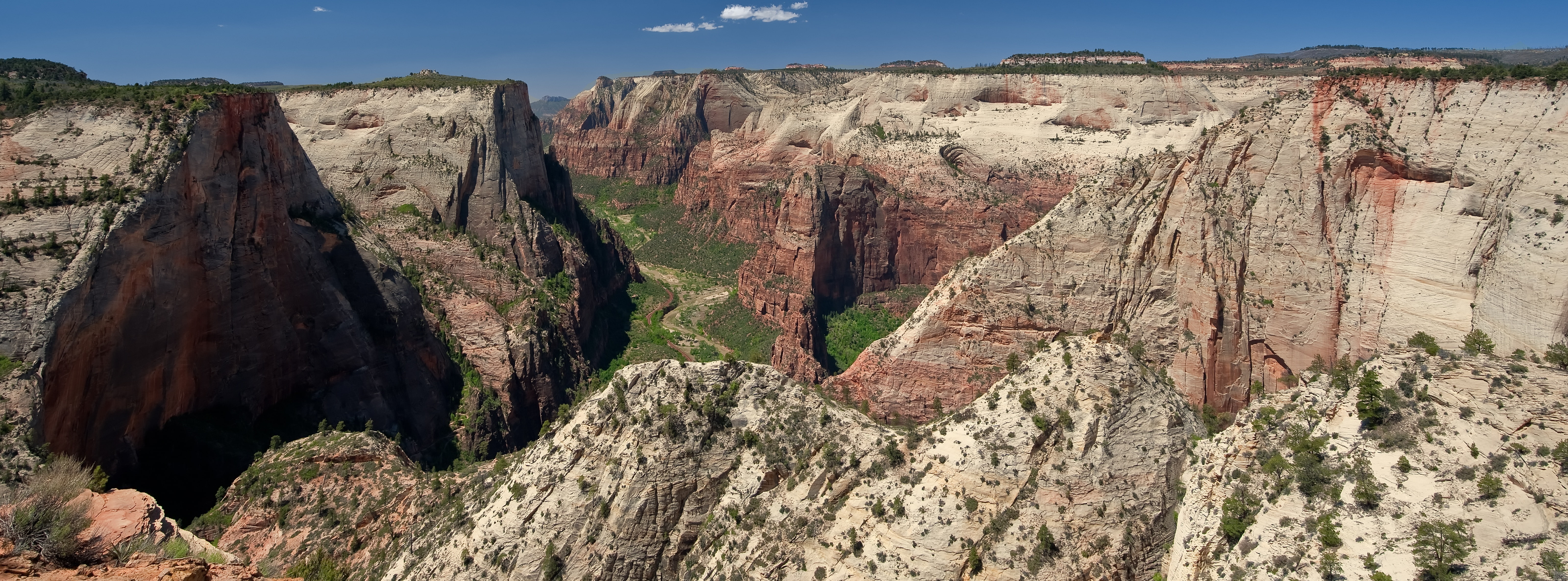 autopanopro, Canyon, cliff, geology, non-urban scene, observationpoint, panorama, circularpolarizer, land, nature, nikon, scenics - nature, zionnationalpark, HD Wallpaper