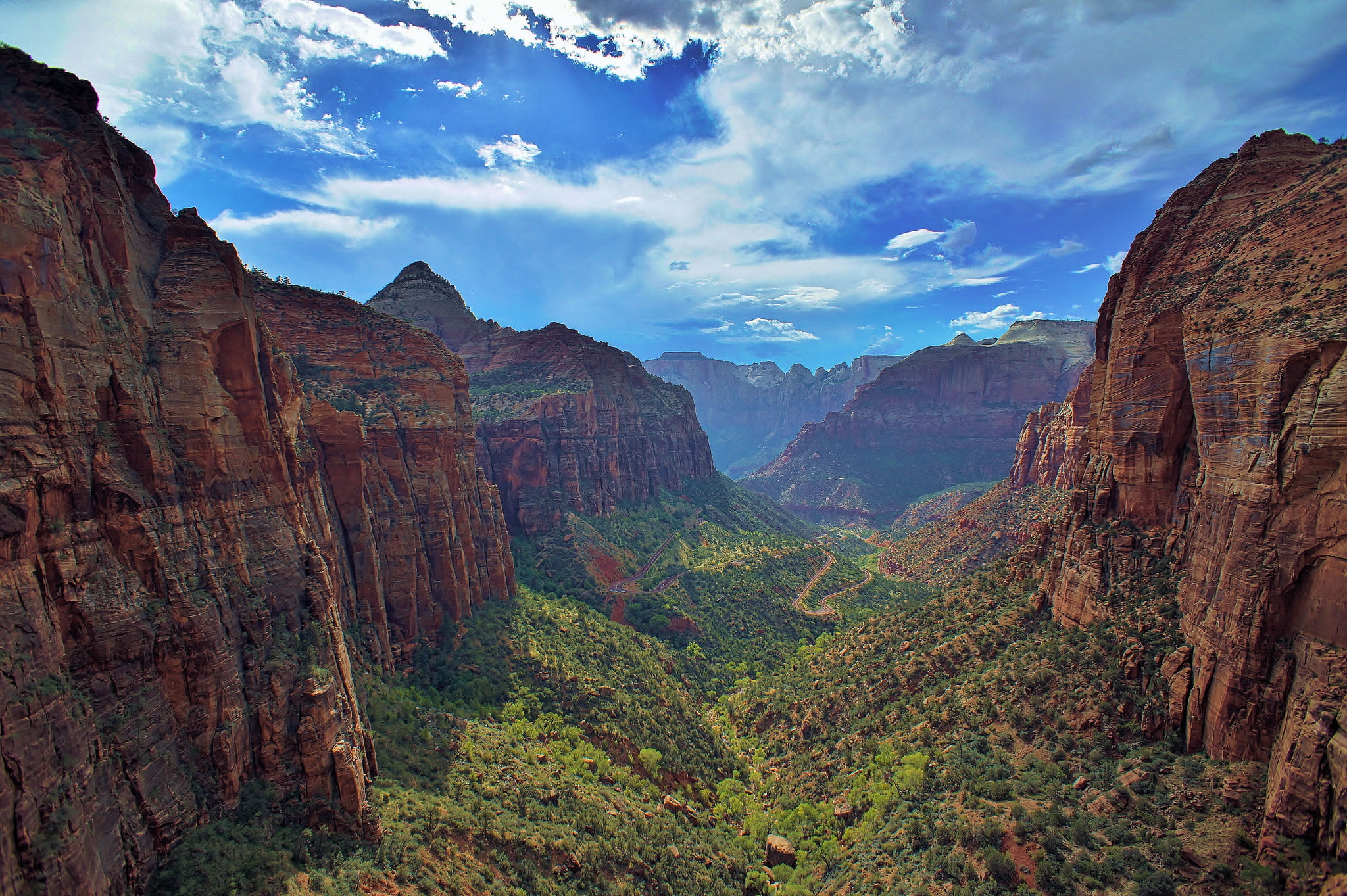 zion, canyon, park, 1080P, national, HD Wallpaper