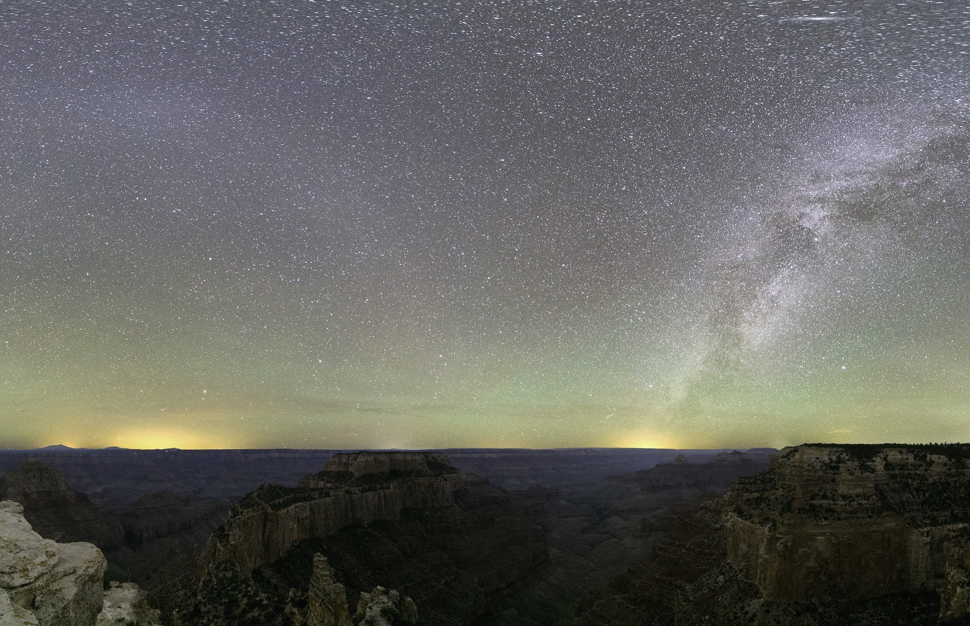 tranquil scene, space, 1080P, dark, way, arizona, environment, space and astronomy, travel destinations, outdoors, star, southwest, milky, no people, geological, HD Wallpaper