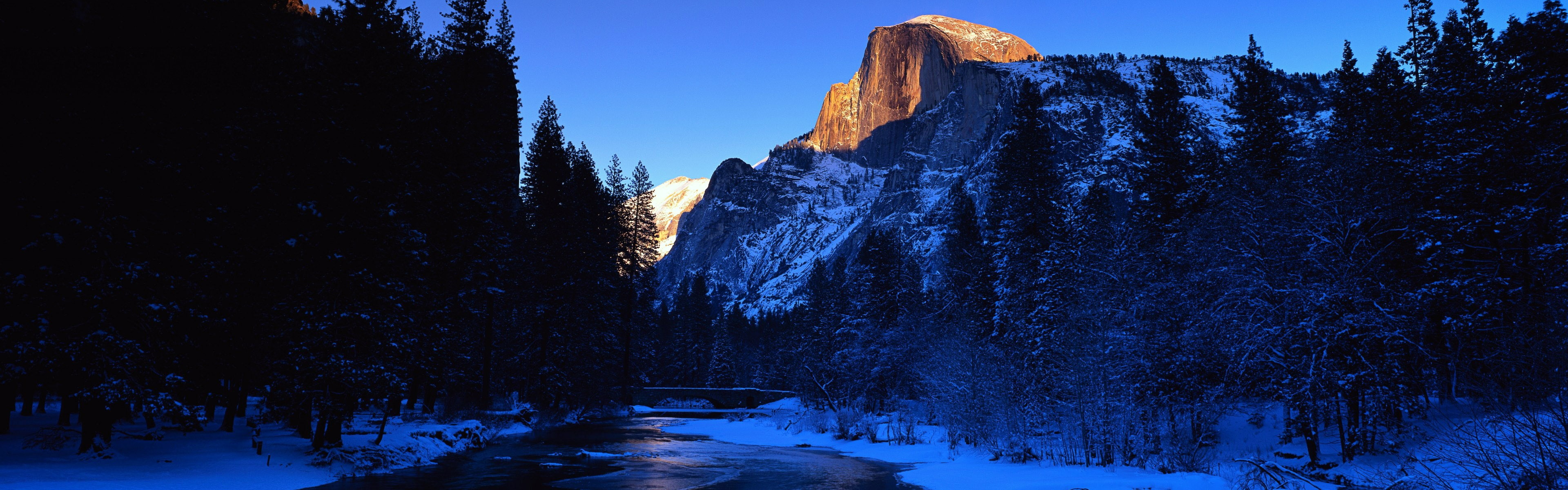 National, USA, Yosemite, California, Beautiful, Merced, Winter, 4K, River, Park, HD Wallpaper