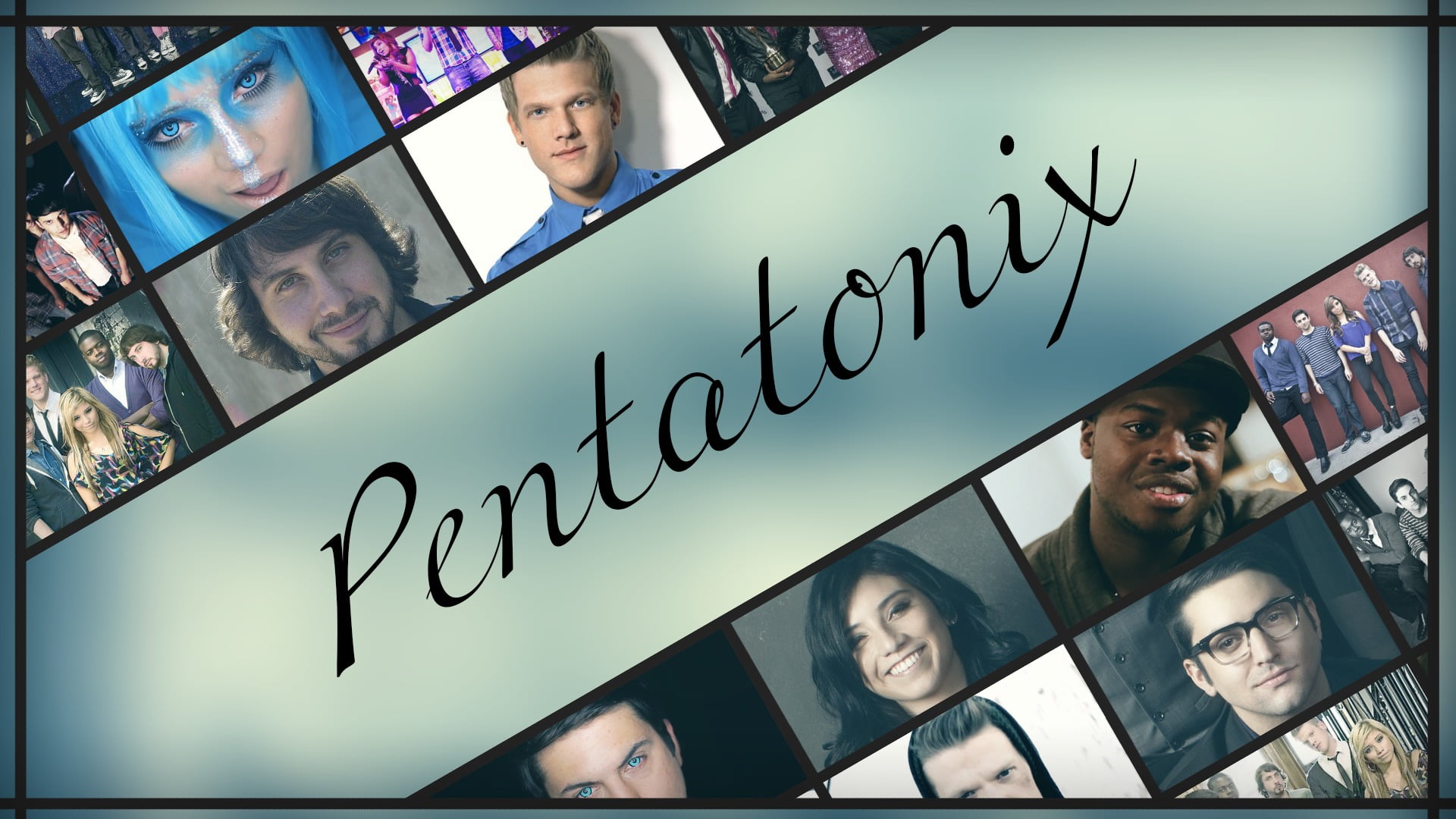 adult, Pentatonix, a Cappella, screen, portrait, computer Monitor, people, Kirstin Taylor Maldonado, Kevin Olusola, wireless technology, indoors, real people, HD Wallpaper