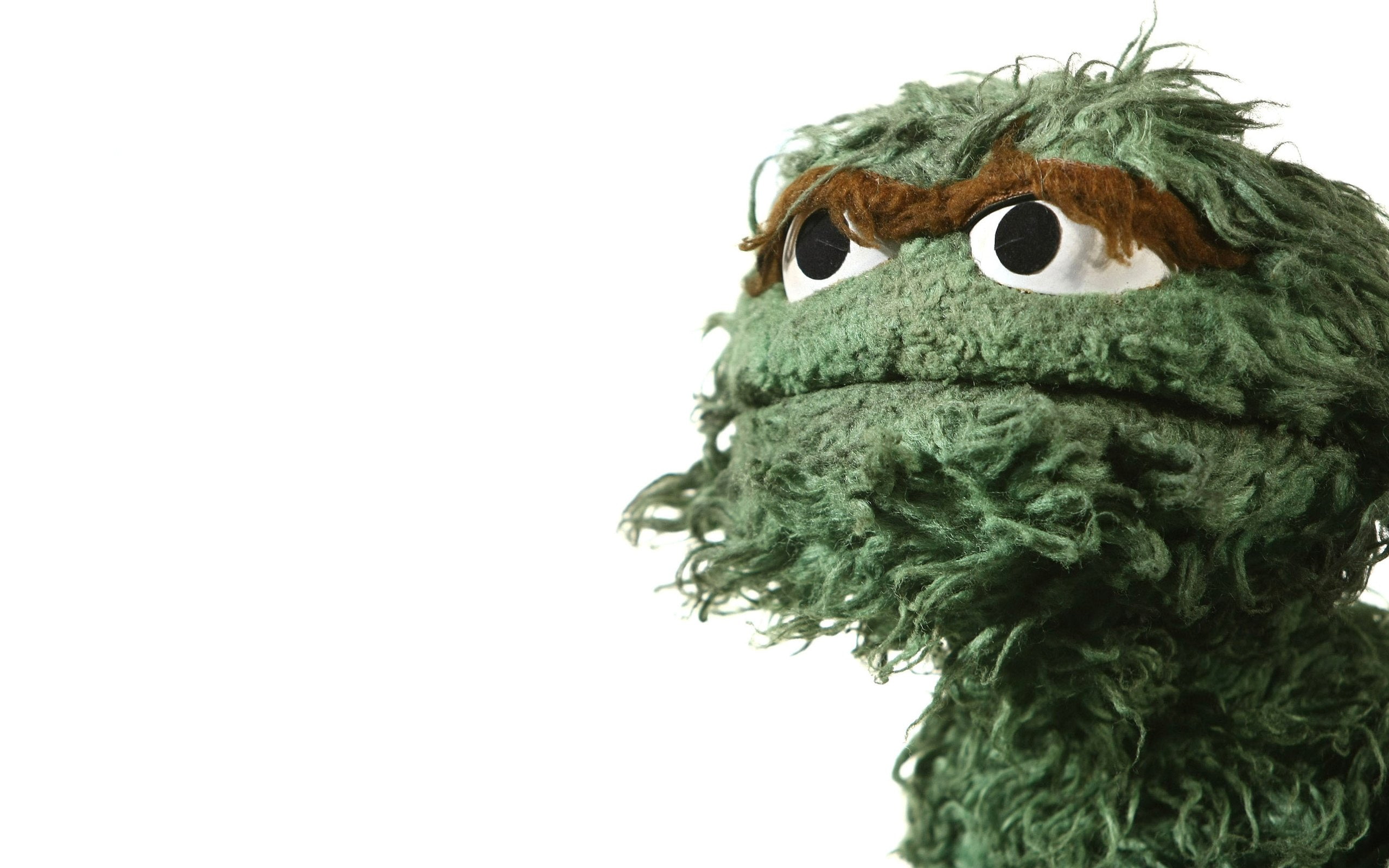 oscar the grouch, 2K, toy, Multiplication, Simple Background, HD Wallpaper