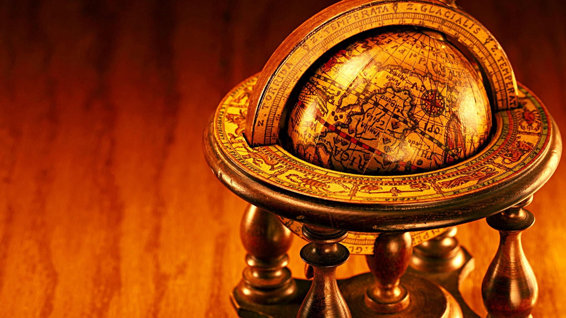 electric lamp, communication, history, colored background, illuminated, old, religion, studio shot, antique, wood - material, 1080P, single object, no people, HD Wallpaper