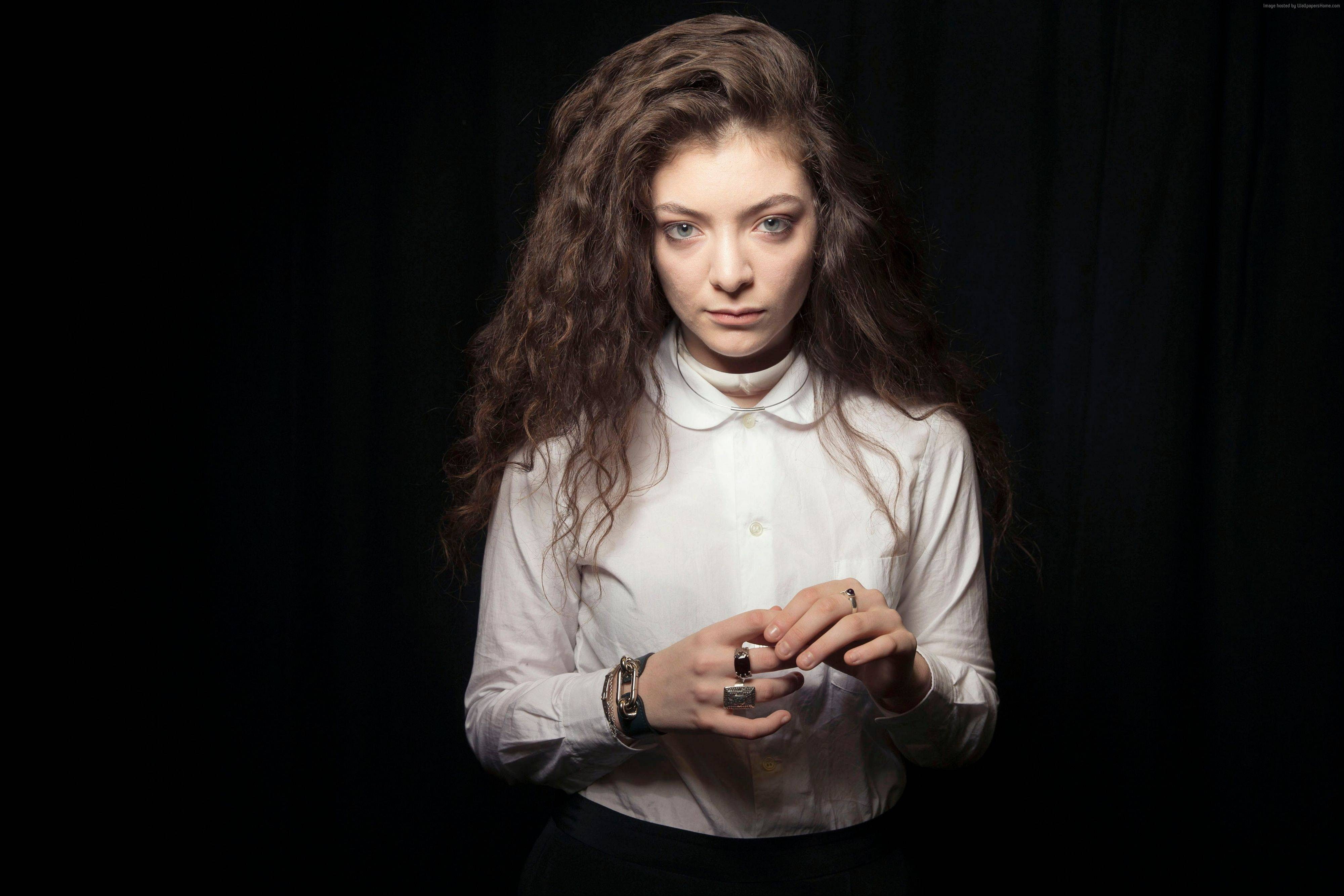 singer, grammys, Lorde, black, songwriter, 4K, Most Popular Celebs in 2015, HD Wallpaper