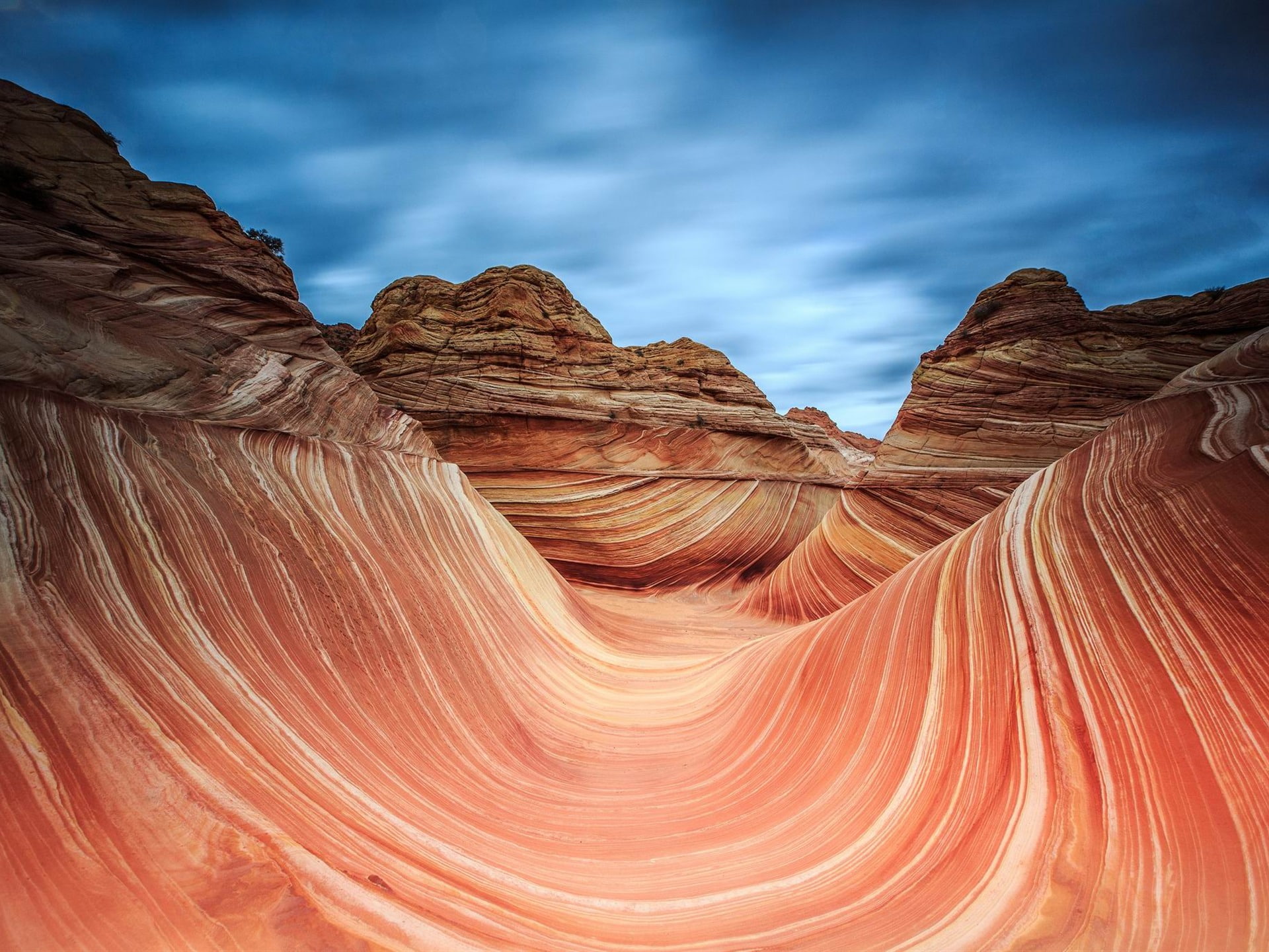 rock, rock formation, tranquil scene, utah, solid, canyon, sky, outdoors, coyote, travel destinations, buttes, eroded, tranquility, climate, formation, HD Wallpaper