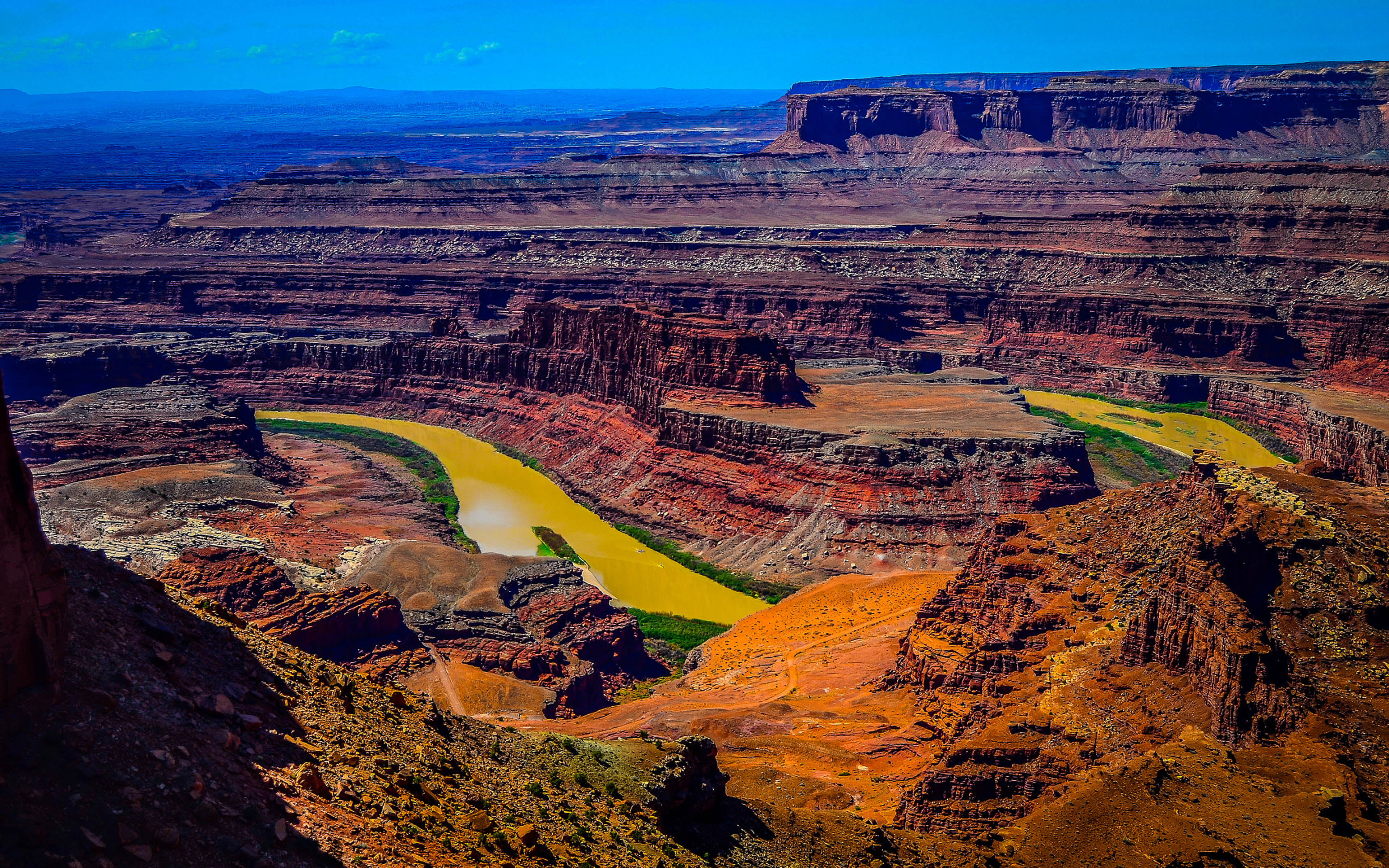 rock - object, united, environment, travel, physical geography, hd, river, snake, arid climate, rock, landscape, desktop, climate, point, mobile, non-urban scene, HD Wallpaper