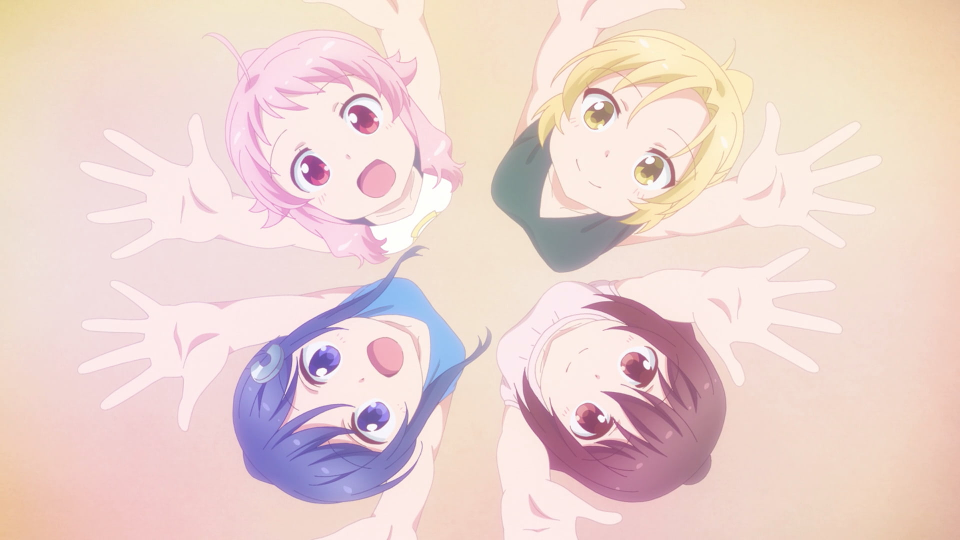 Tatejima Kotetsu, Sawatari Uki, Hatoya Kohane, Anime, Anima Yell!, Arima Hizume, 1080P, HD Wallpaper