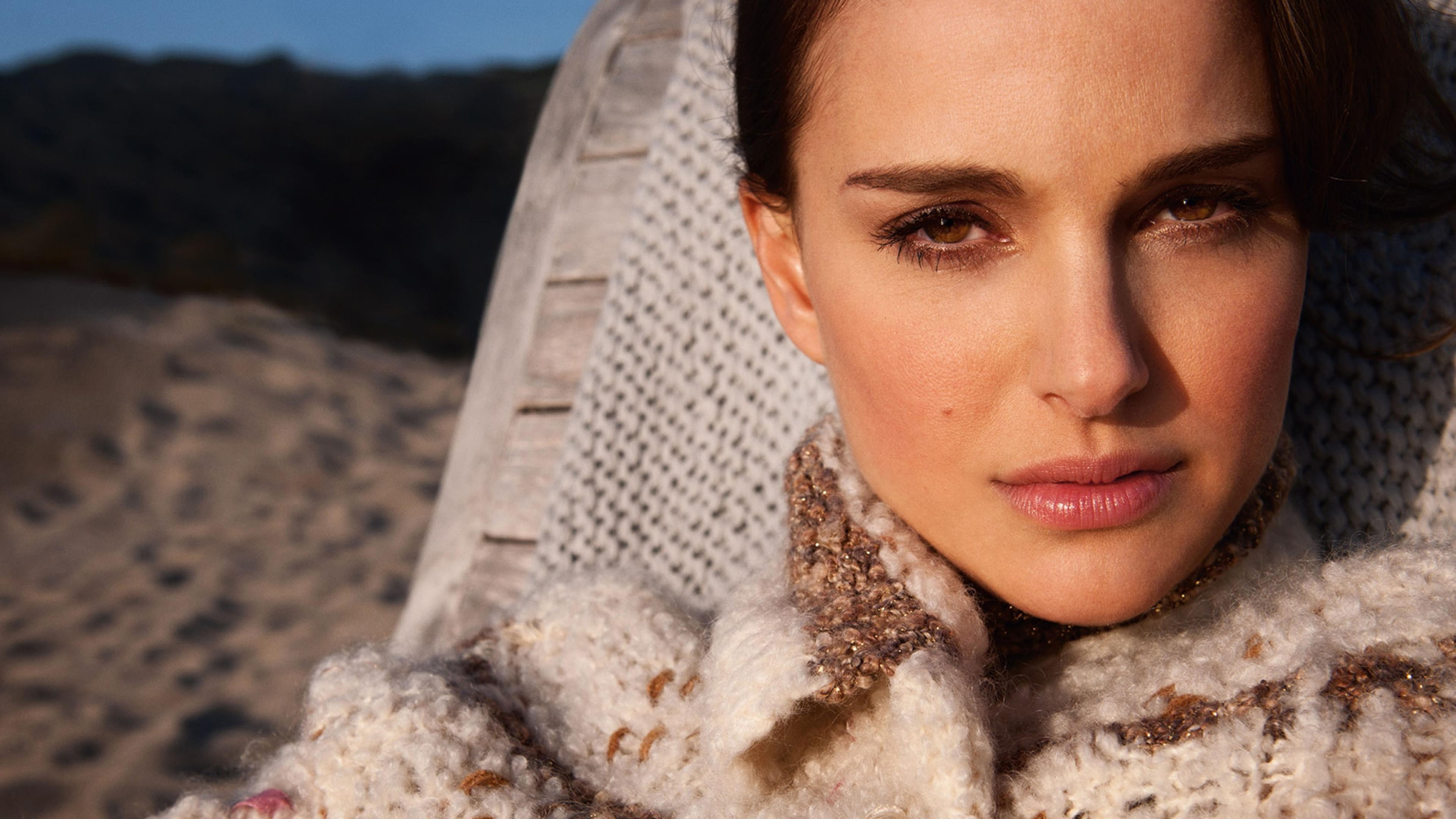 actress, Natalie Portman, portrait, 4K, closeup, HD Wallpaper