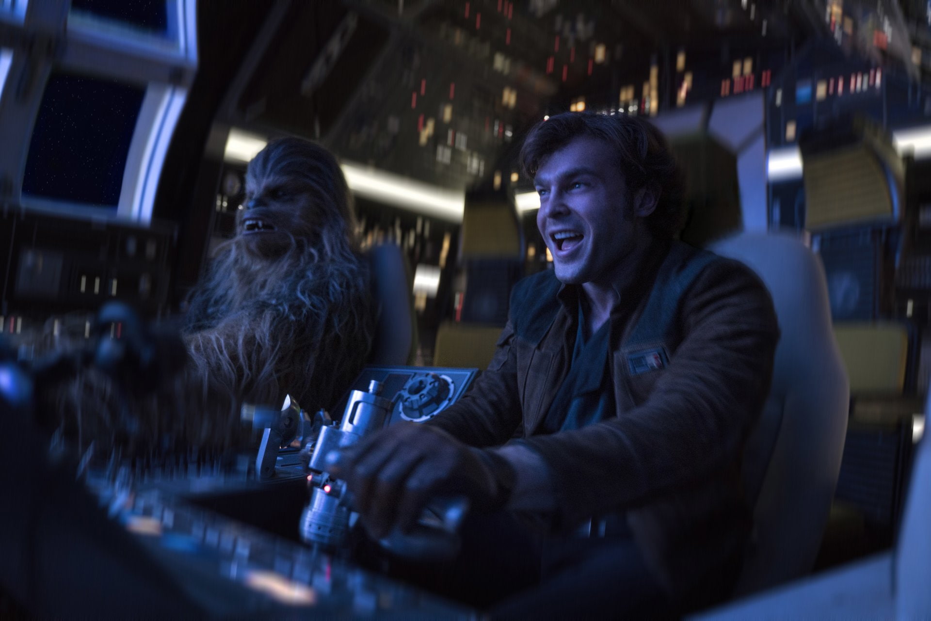 Alden Ehrenreich, Star Wars, 1080P, Chewbacca, Solo: A Star Wars Story, Han Solo, HD Wallpaper