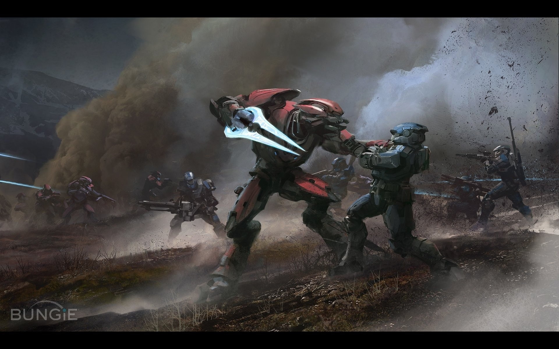 zealot, halo, marines, games, energy, sword, video, art, hd, Elite, energy sword, 1080P, us, Video Games, US Marines Corps, corps, HD Wallpaper