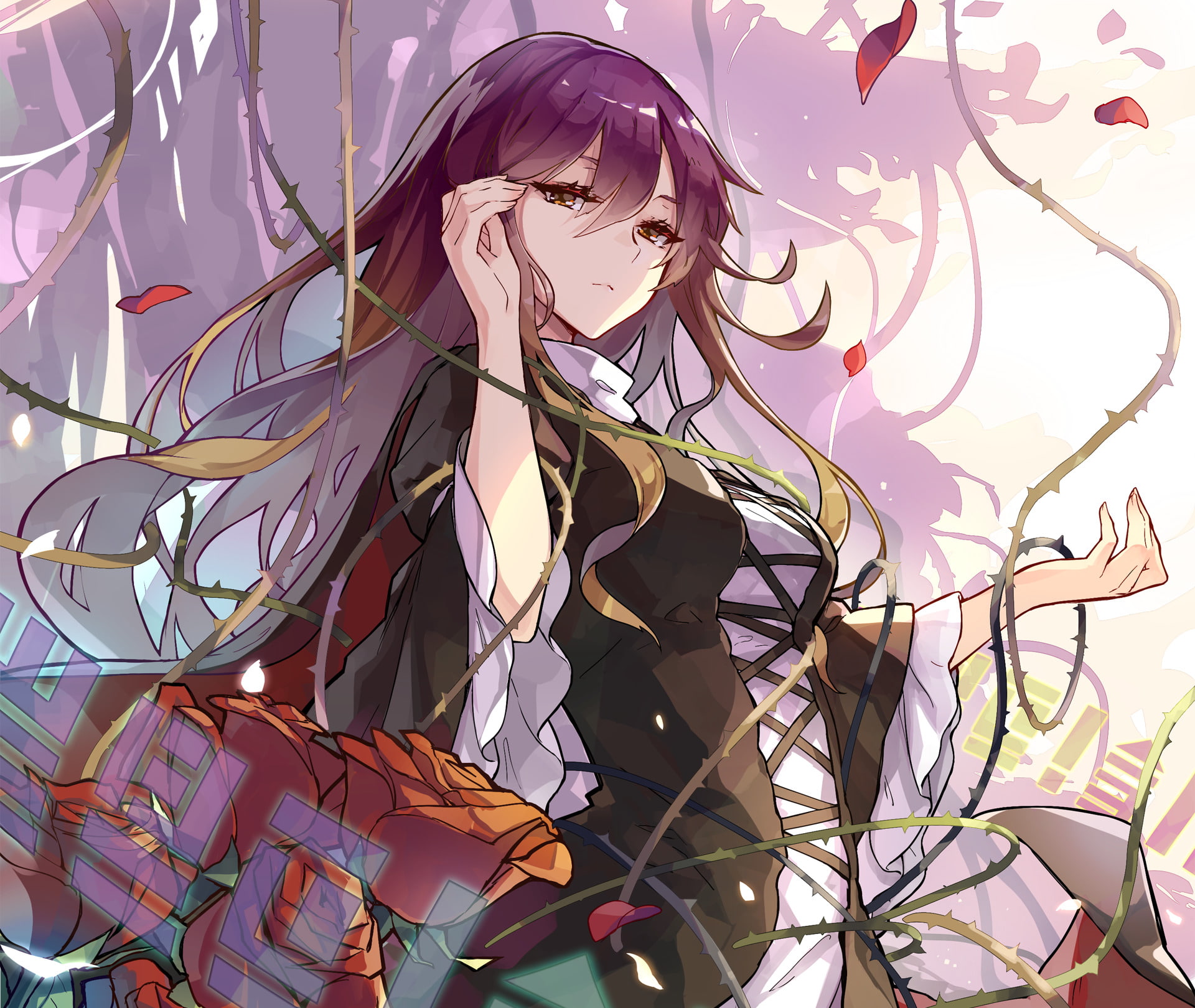 Anime, Byakuren Hijiri, 1080P, Touhou, HD Wallpaper