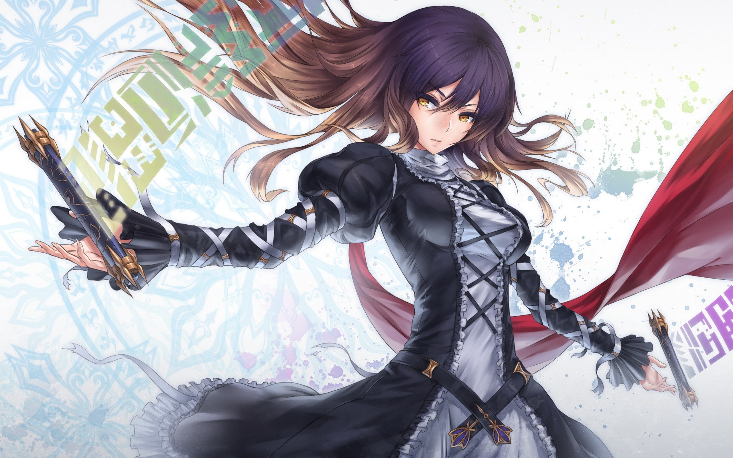 Touhou, anime, 2K, anime girls, Hijiri Byakuren, HD Wallpaper