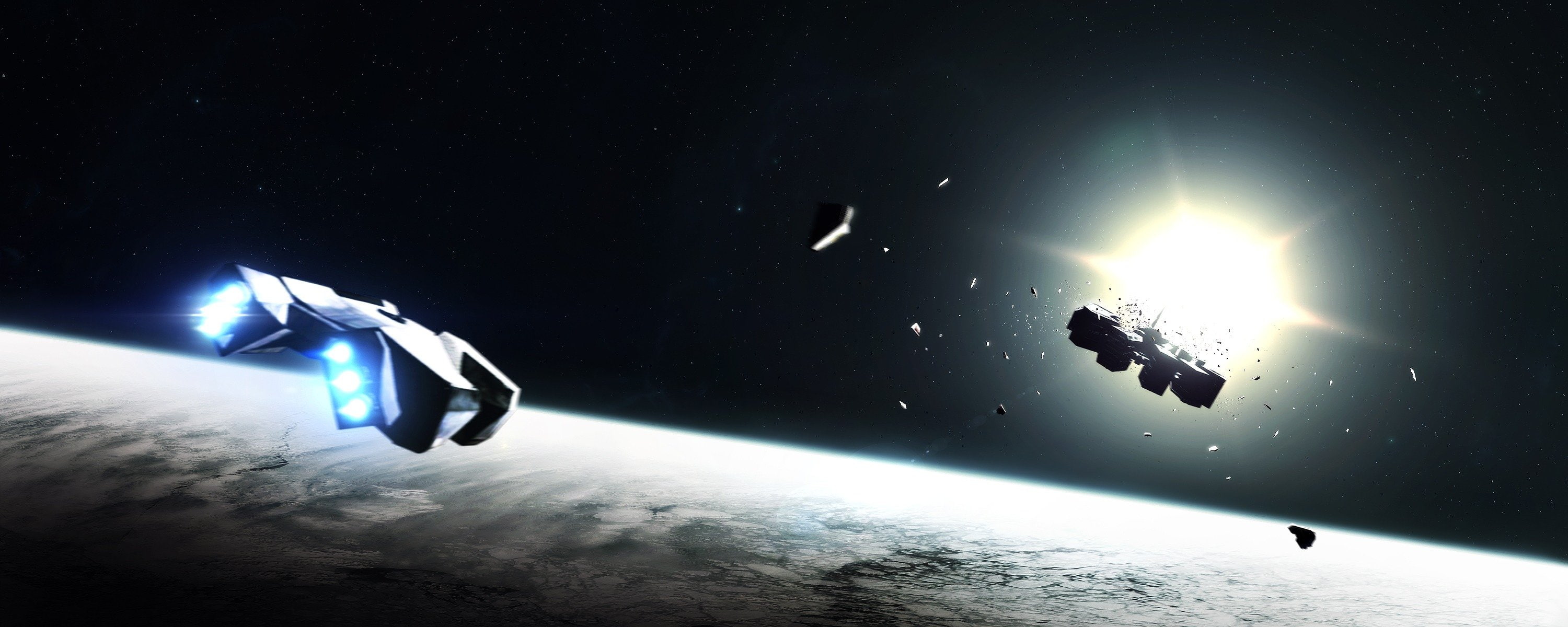 spaceship, Mystery, 2K, Futurictic, astronaut, interstellar, fi, adventure, space, sci, HD Wallpaper