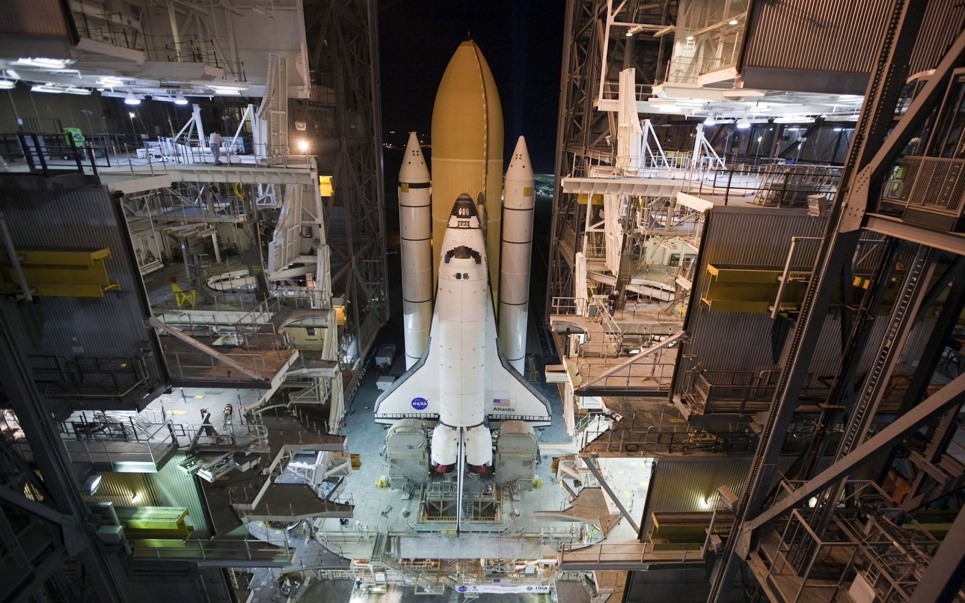 1080P, Space Shuttles, Space Shuttle Atlantis, HD Wallpaper