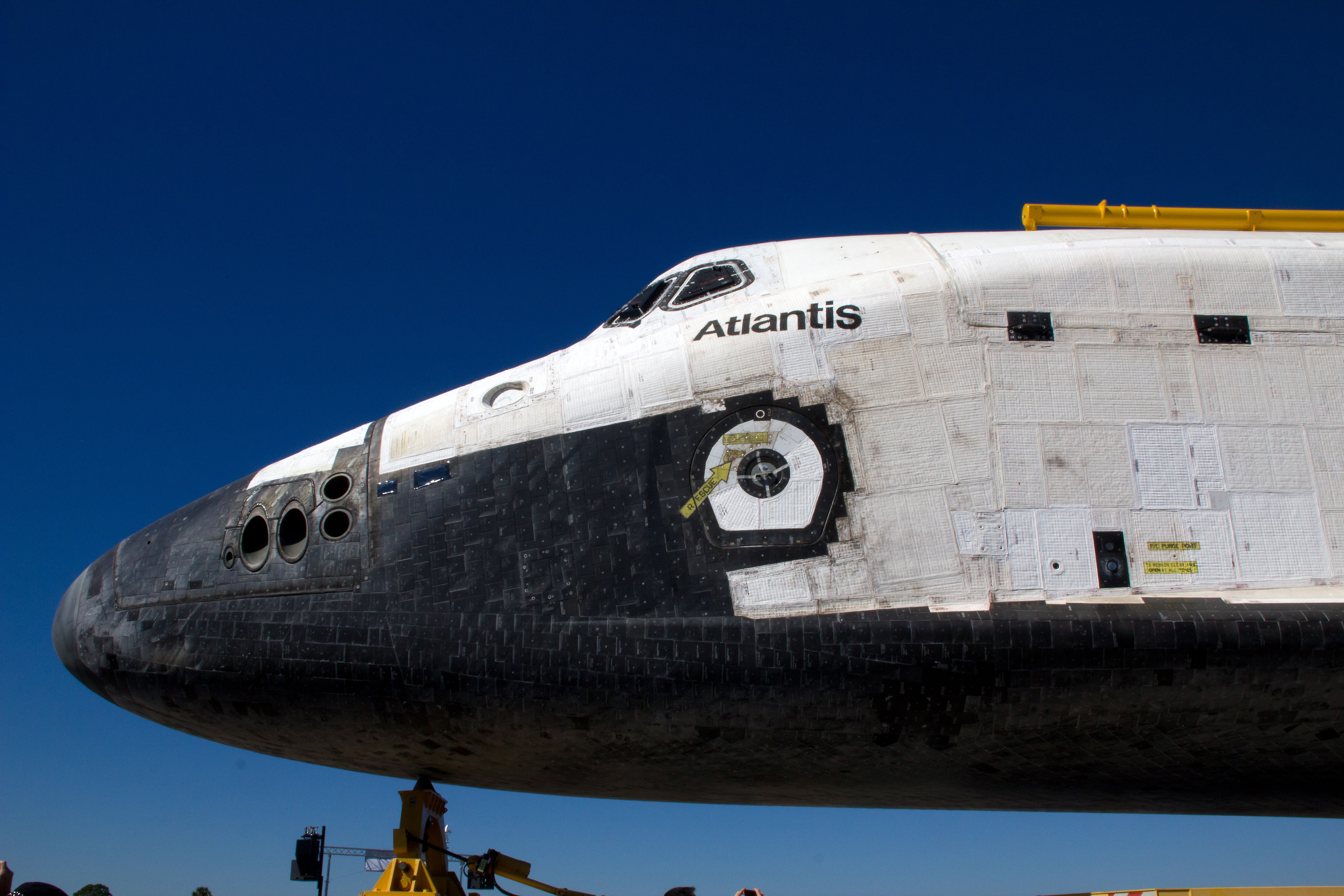 5K, space shuttle atlantis, HD Wallpaper