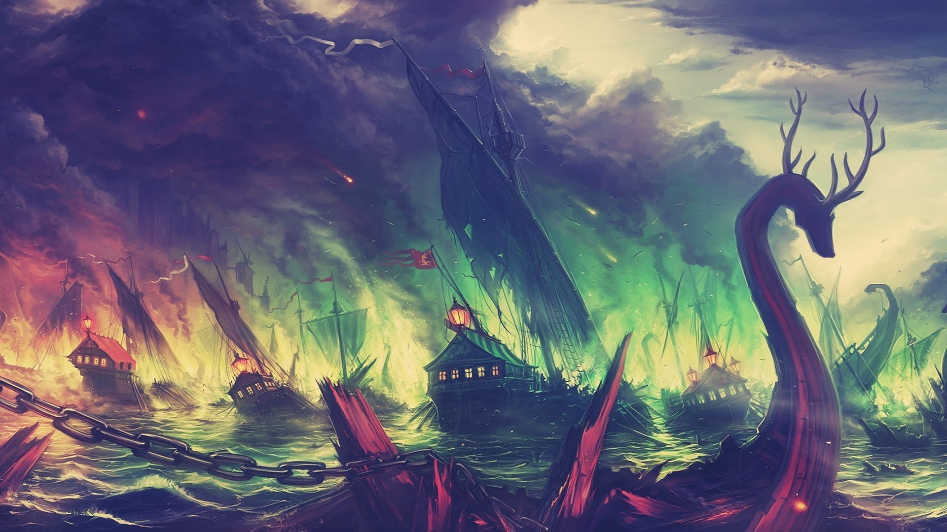 Trone De Fer, 1080P, Néra, Game Of Thrones, Blackwater, HD Wallpaper