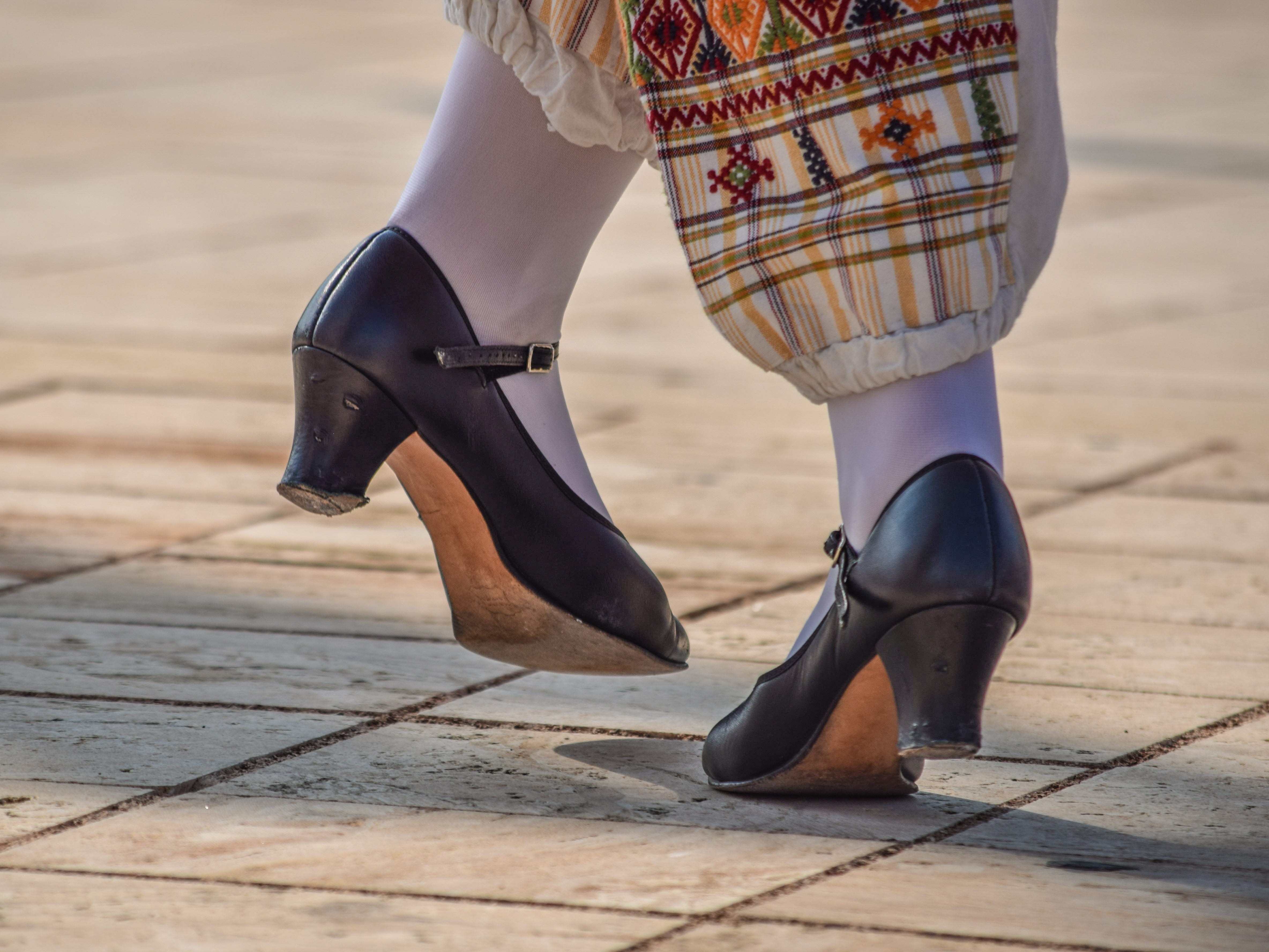 human leg, lifestyles, high heels, adult, standing, one person, shoe, leisure activity, photography, strap, folklore, uniform, female, traditional, real people, HD Wallpaper