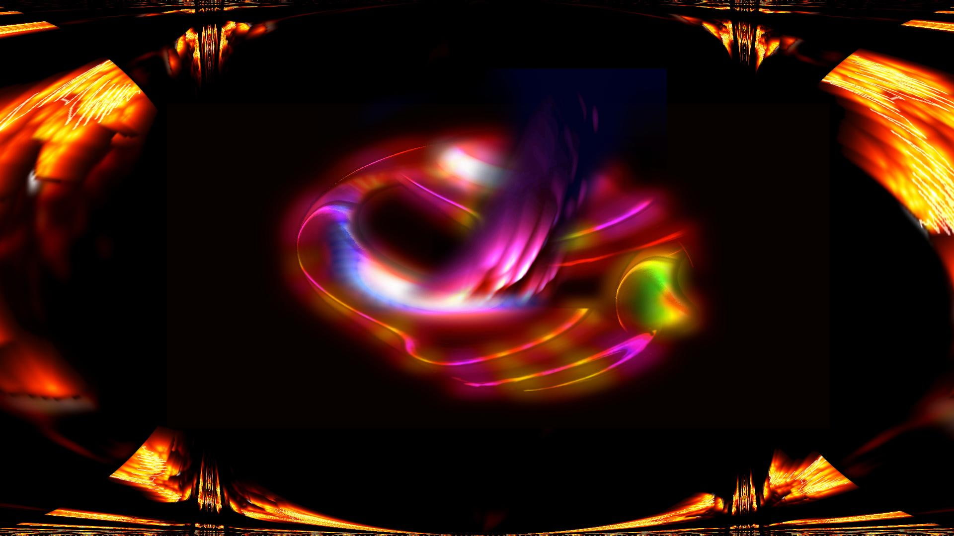 center, graphic, abstract, 3d and abstrac, 1080P, photography, 3d and cg, the solar system, various, fantasy arts, magic nights, HD Wallpaper