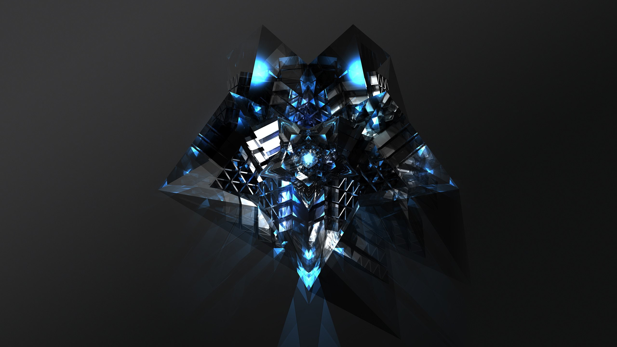 todos, colores, 2K, celeste, abstrac, blue, HD Wallpaper