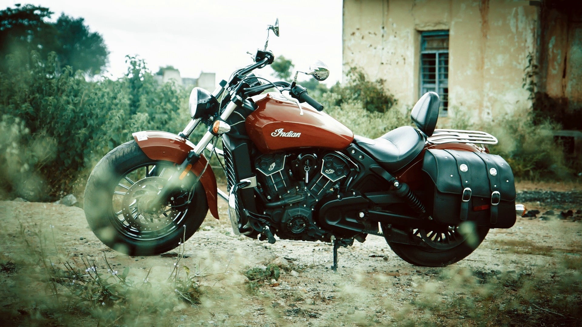 Indian, Indian Scout, Vehicle, 1080P, Motorcycle, HD Wallpaper