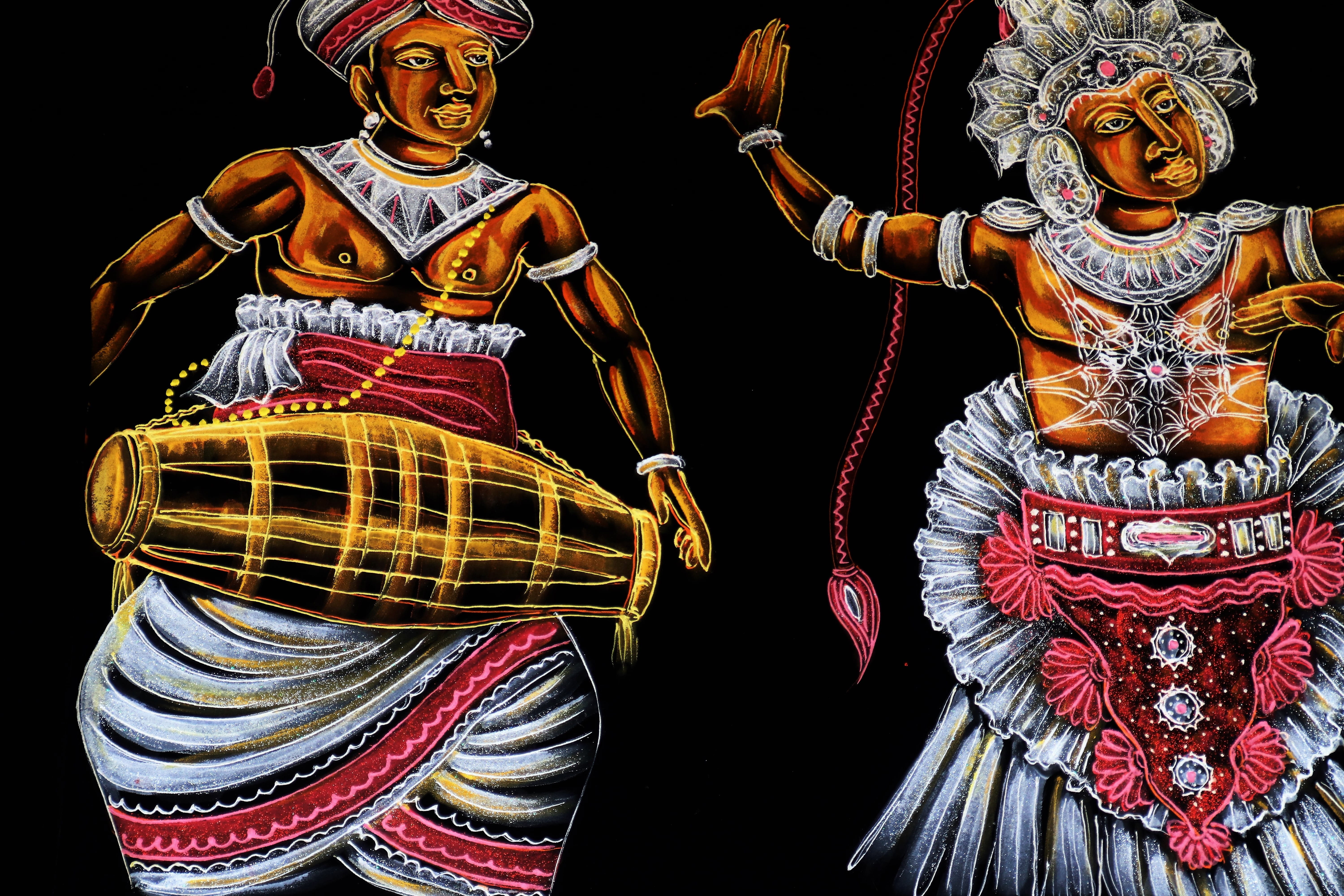 colorful, the art of, the past, weaving, religion, traditional, handcrafted, stage, indoors, studio shot, 5K, dance, performing arts event, costume, artistic, HD Wallpaper