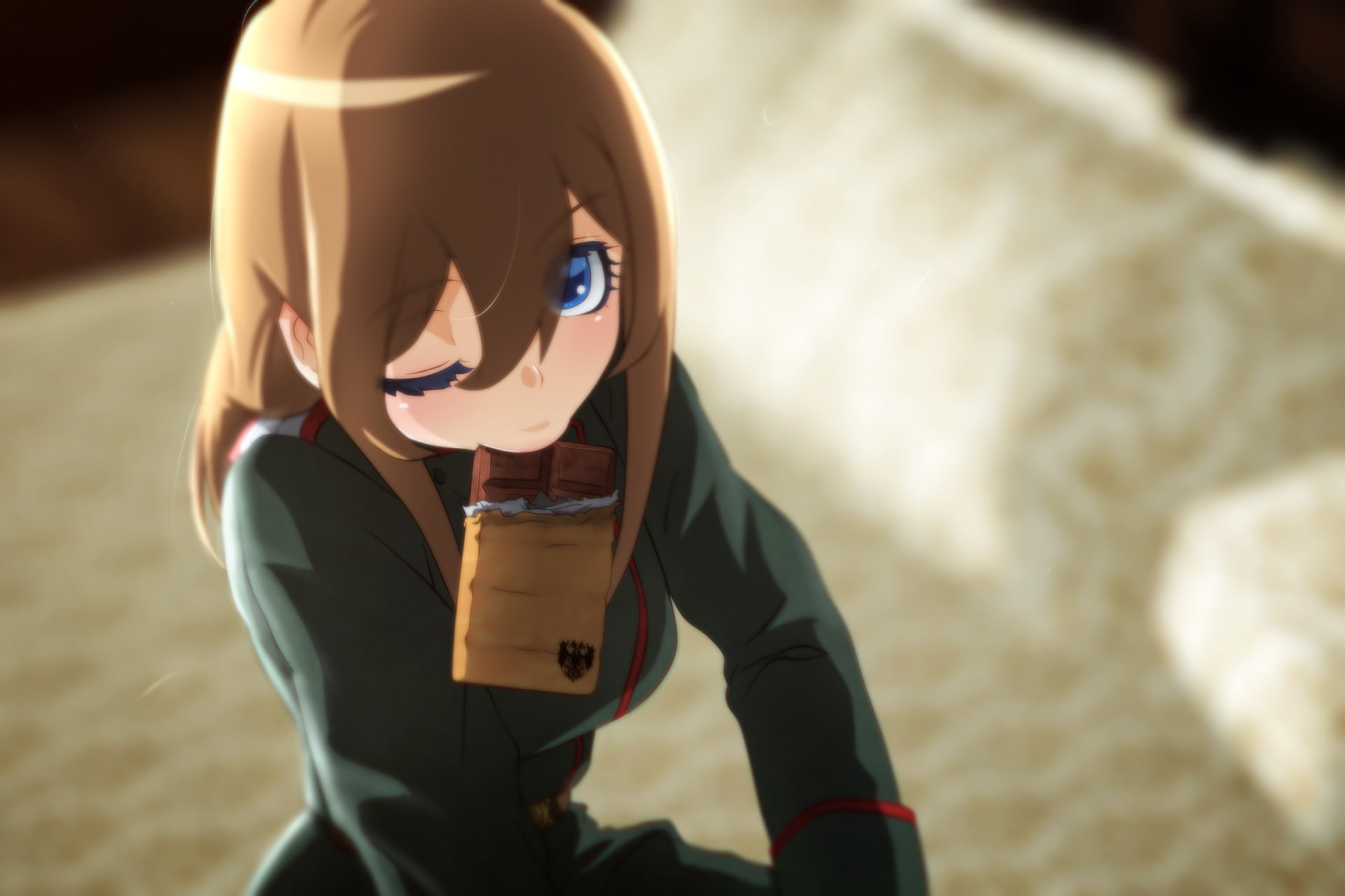 Viktoriya Ivanovna Serebryakov, Youjo Senki, 1080P, Anime, HD Wallpaper