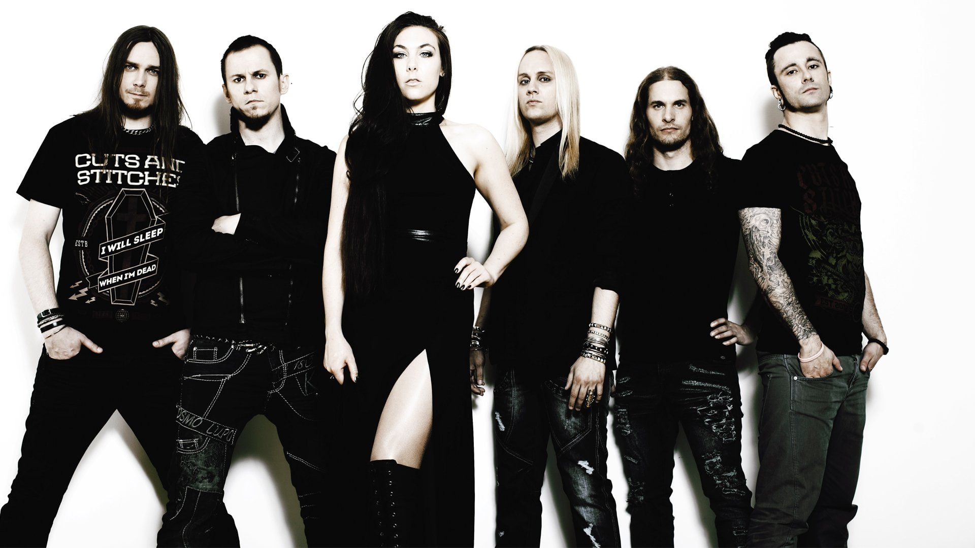 amaranthe, death, metal, heavy, power, 1080P, metalcore, melodic, HD Wallpaper
