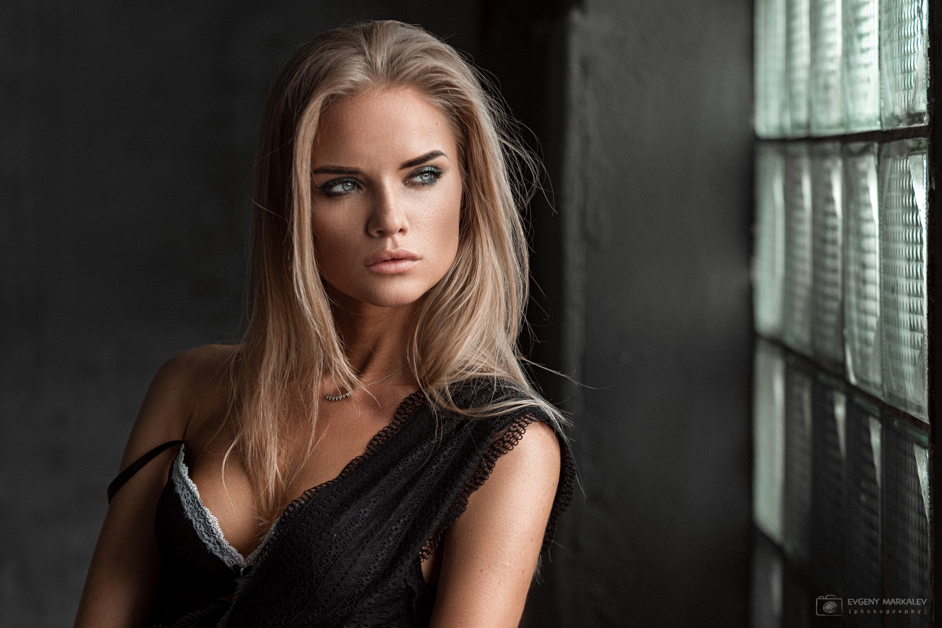 Evgeny Markalev, women, 2K, blonde, HD Wallpaper