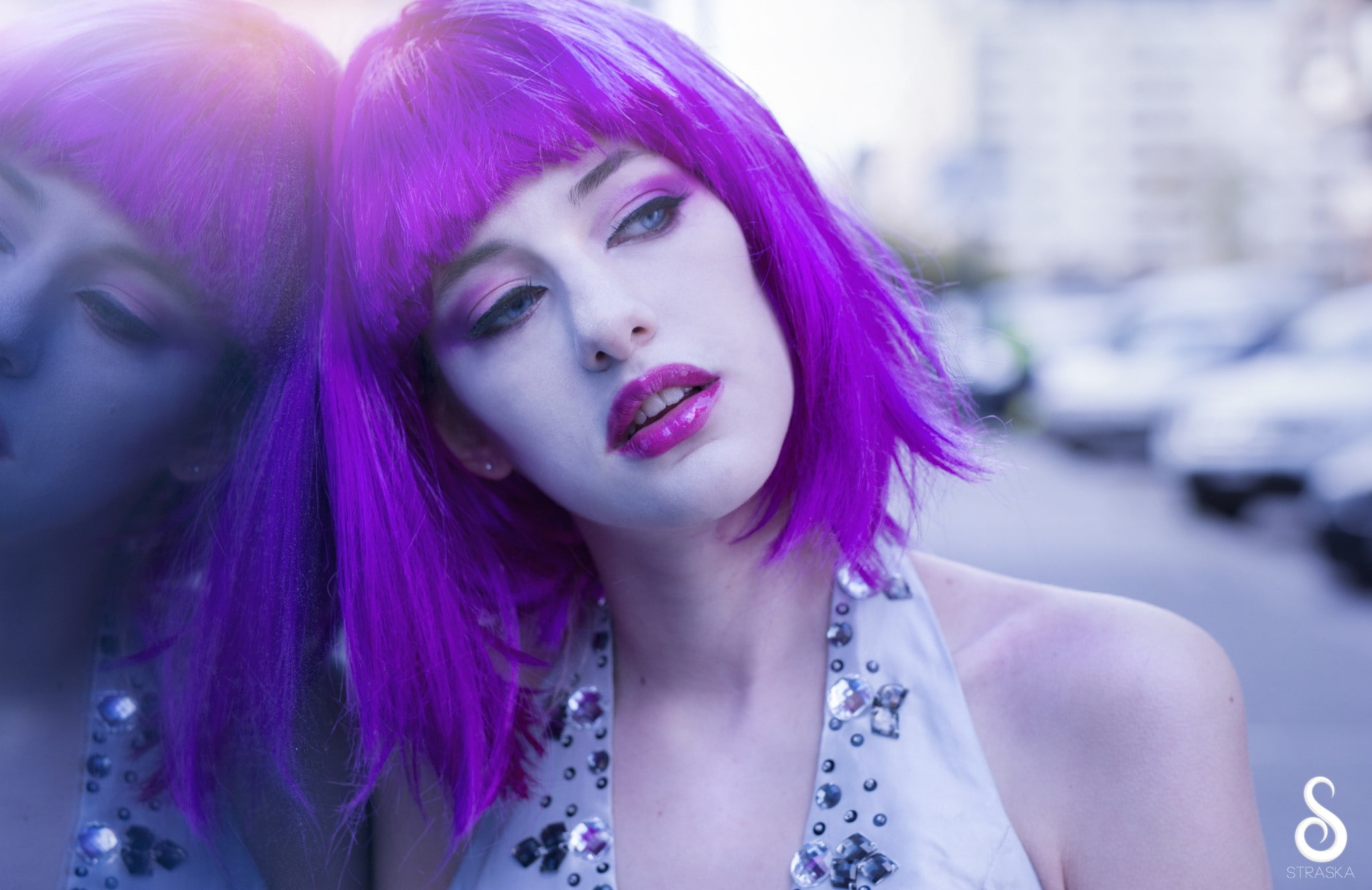 portrait, women, 1080P, wigs, face, HD Wallpaper