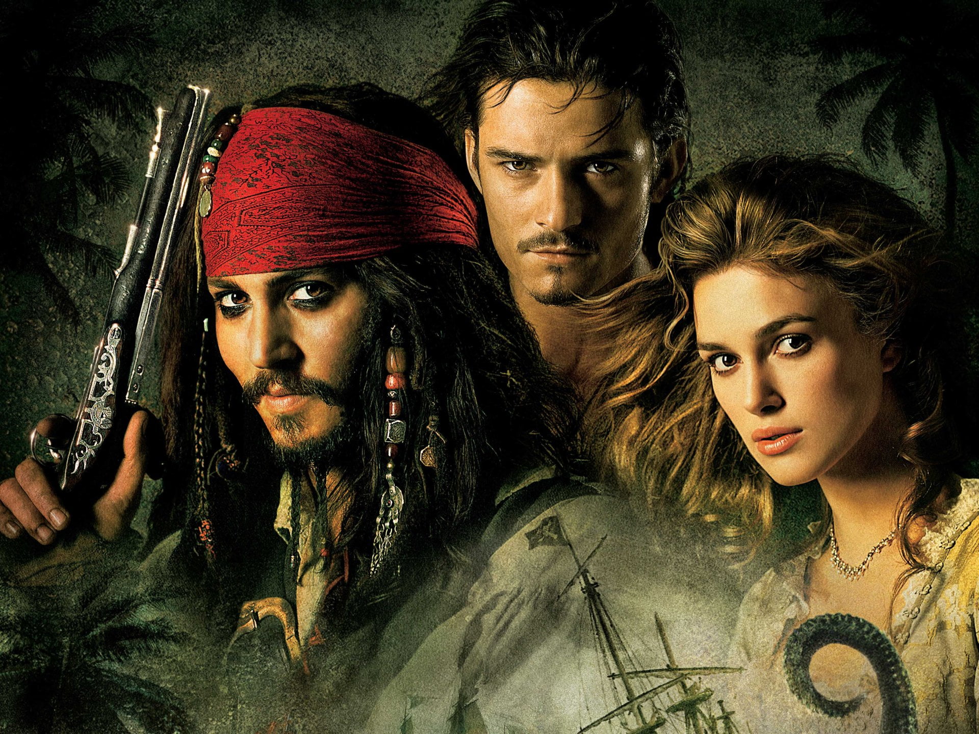 hairstyle, actress, Keira Knightley, indoors, people, clothing, headshot, Elizabeth Swann, Jack Sparrow, young adult, serious, Pirates Of The Caribbean, HD Wallpaper