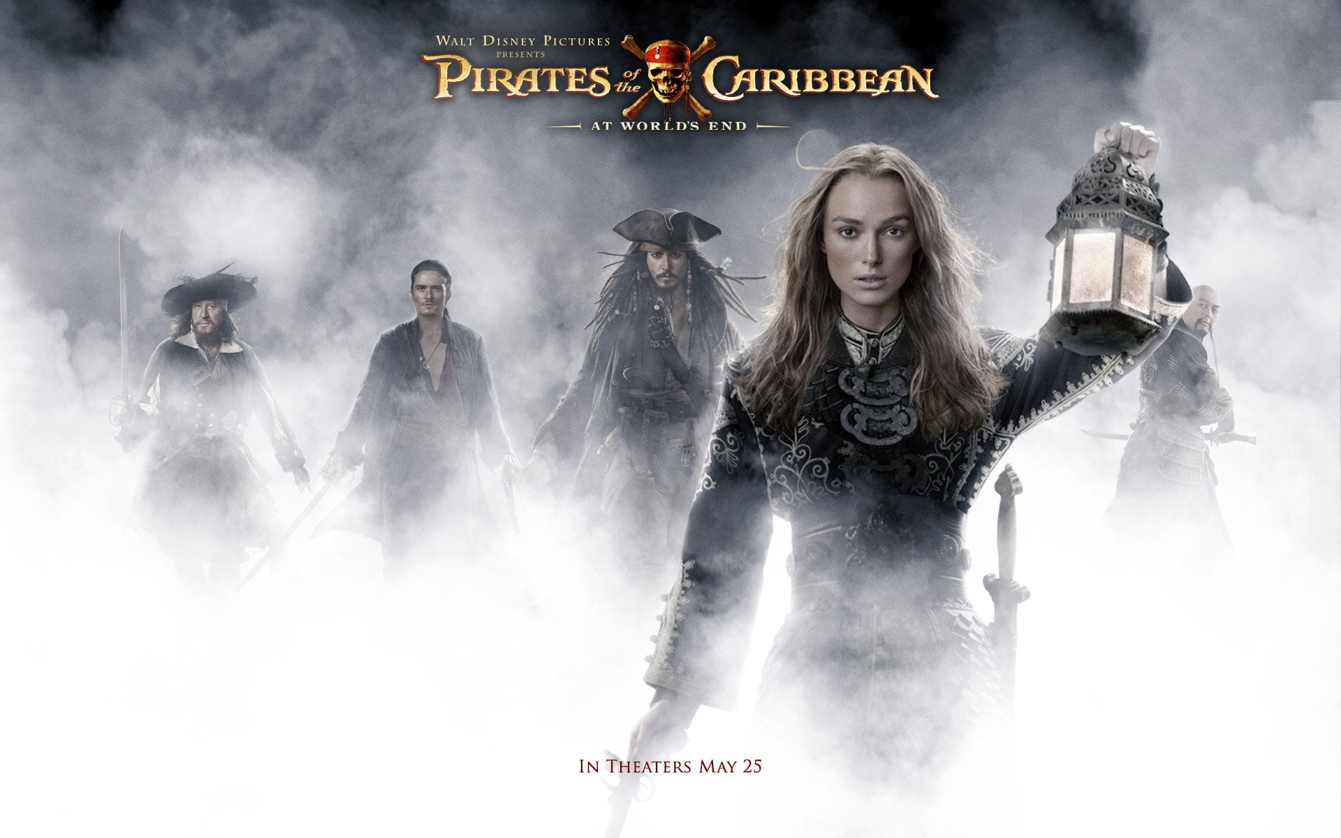 Hector Barbossa, women, Jack Sparrow, text, caribbean, men, Geoffrey Rush, emotion, front view, communication, Captain Sao Feng, western script, s, architecture, HD Wallpaper