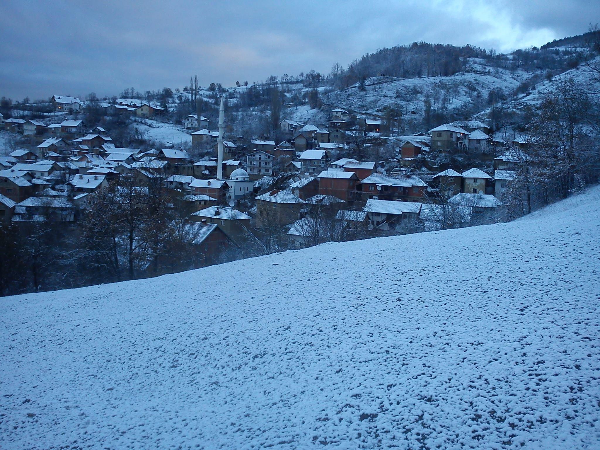 srbija, village, nature and landscapes, kosovo, vilage, serbia, snow, 1080P, HD Wallpaper