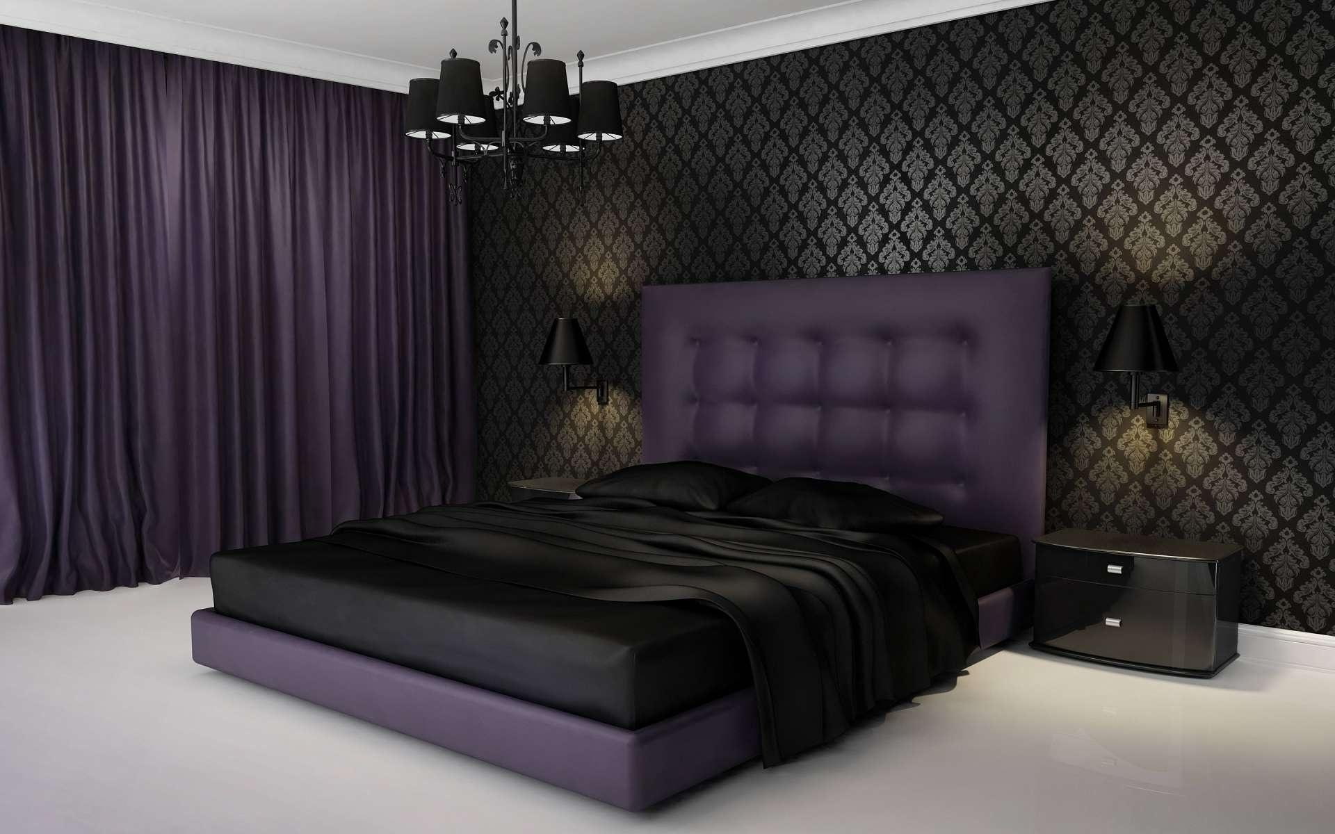 home, 1920x1200, furniture, bedroom, bed, photography, 1080P, set, HD Wallpaper