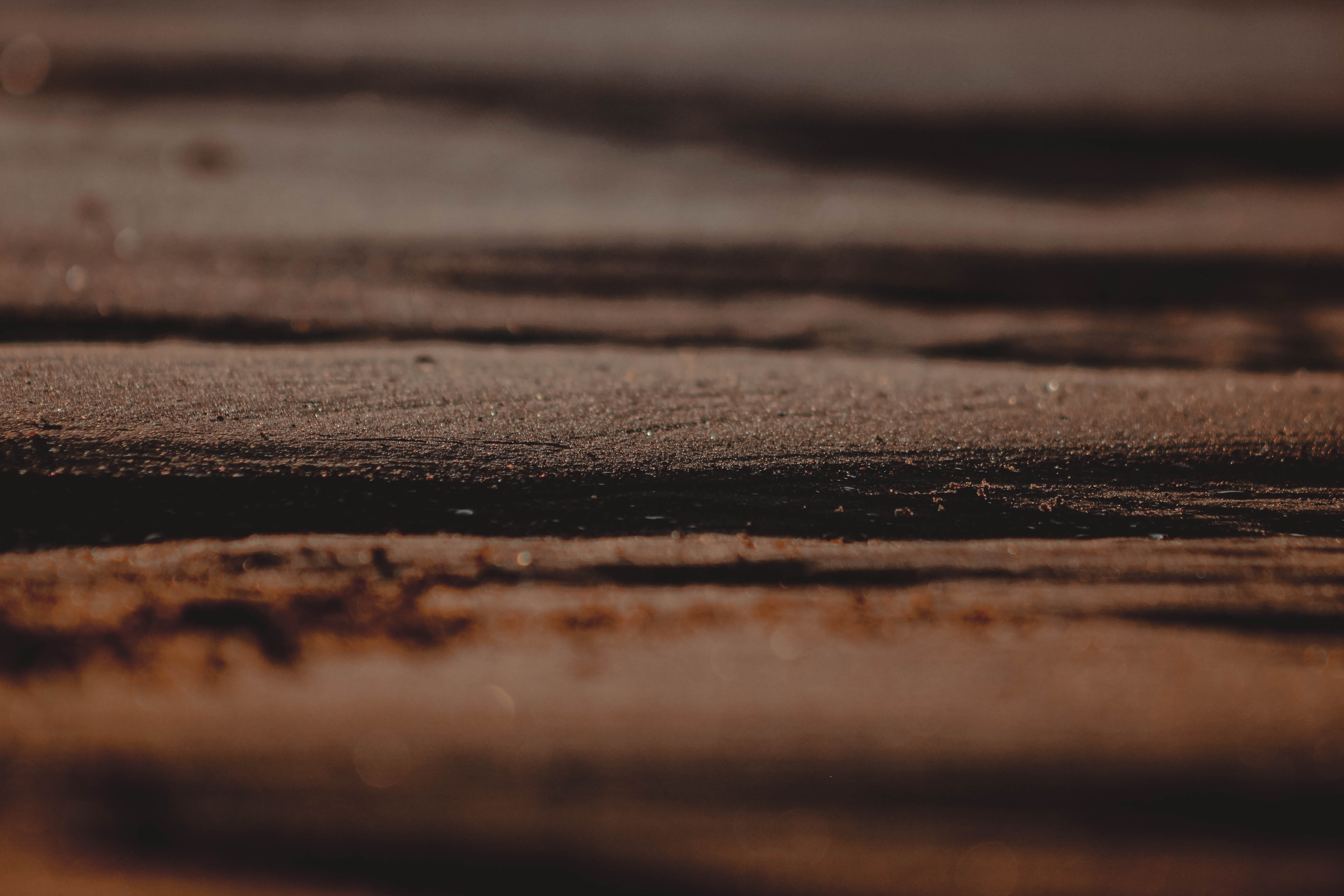 bokeh, minimalist, rough, day, flora, horizon, dirt road, pattern, still life, outdoors, road, close-up, macro, wood grain, france, backgrounds, selective focus, HD Wallpaper