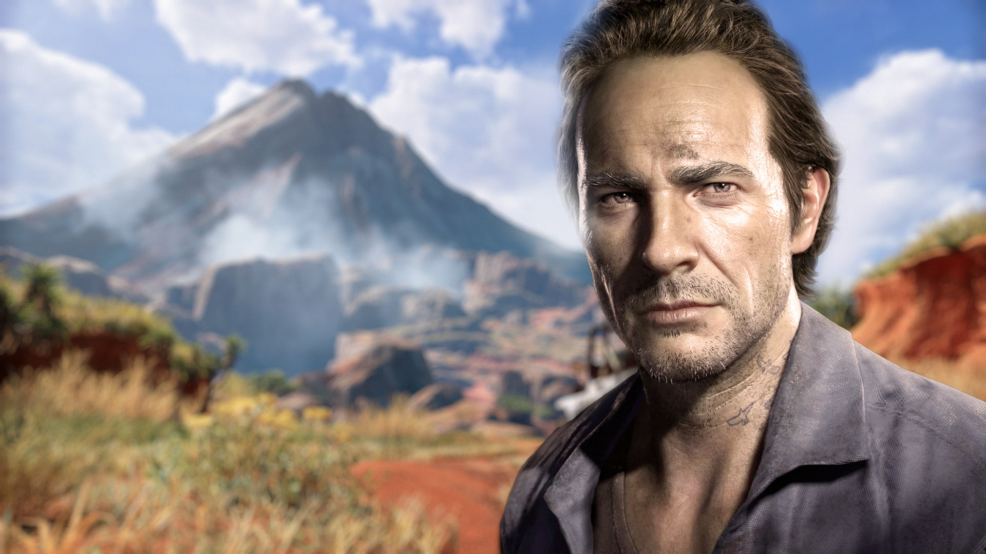 video games, Uncharted 4: A Thiefs End, Samuel Drake, 1080P, Sam, HD Wallpaper