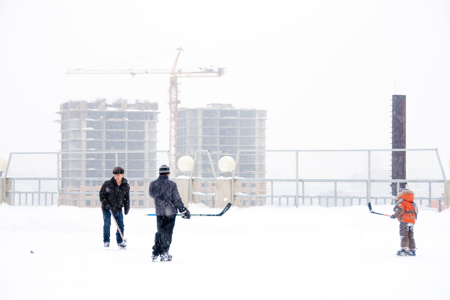 skater, boy, cold, kid, built structure, ice rink, icy, hockey, leisure, activity, skate, outdoors, men, 720P, day, full length, cold temperature, young, HD Wallpaper