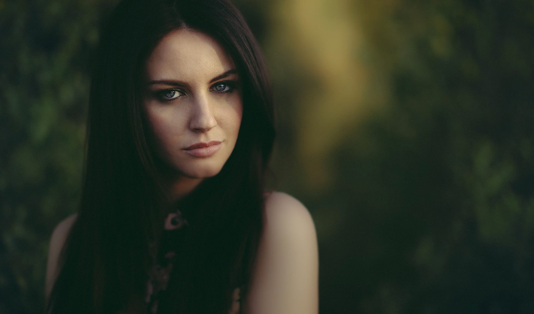 face, women, 720P, Aurela Skandaj, portrait, model, HD Wallpaper