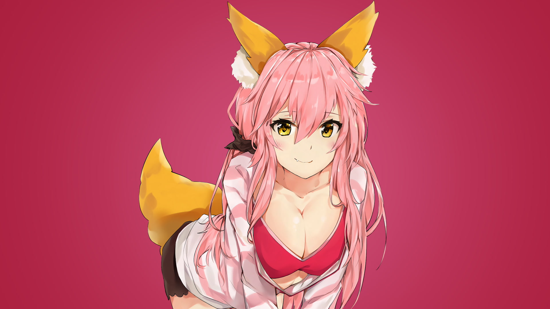 Fate/Extra, Tamamo no Mae, Fate Series, 1080P, HD Wallpaper