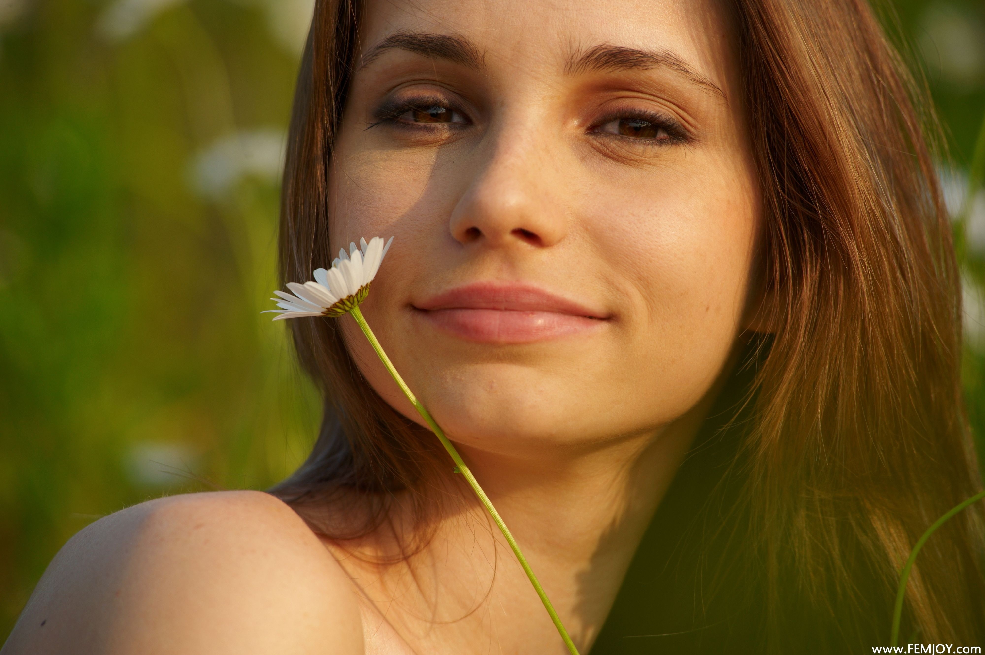 art, hd, buromskih, studios, russian, nature, flowers, brunettes, women, x, irina, magazine, faces, 4K, mpl, HD Wallpaper