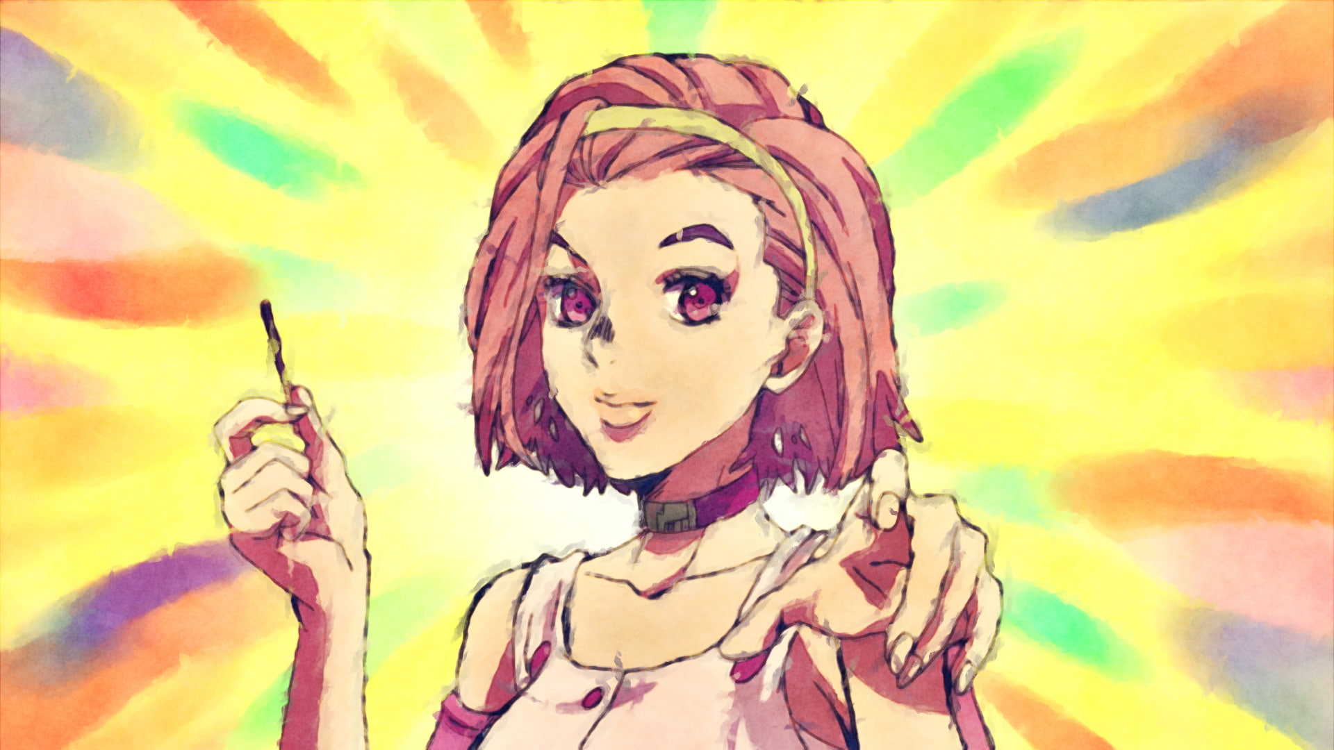 Reimi Sugimoto, 1080P, Jojos Bizarre Adventure, Anime, HD Wallpaper